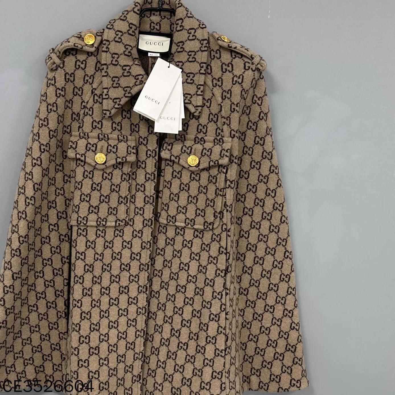 Gucci GUCCI GG All-Over Print Cape L New Size L / US 10 / IT 46 - 2 Thumbnail