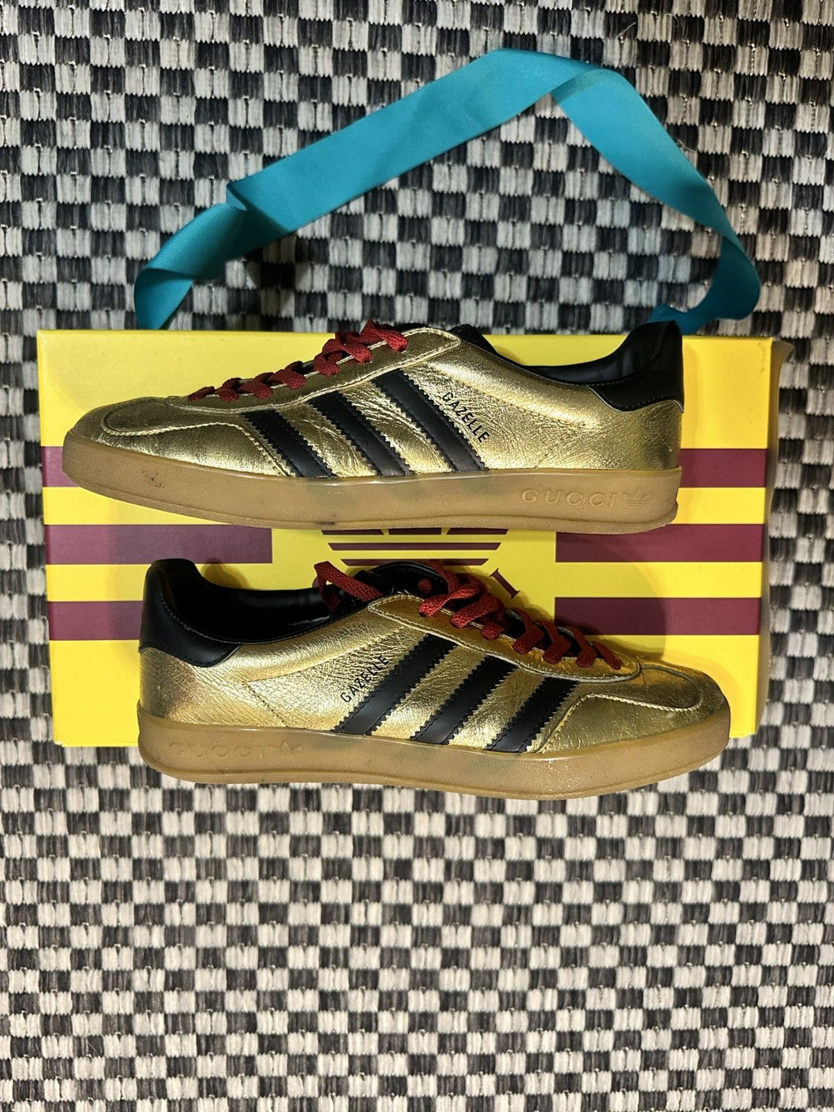 Adidas × Gucci Adidas x Gucci Gazelle Size US 8 / EU 41 - 3 Thumbnail