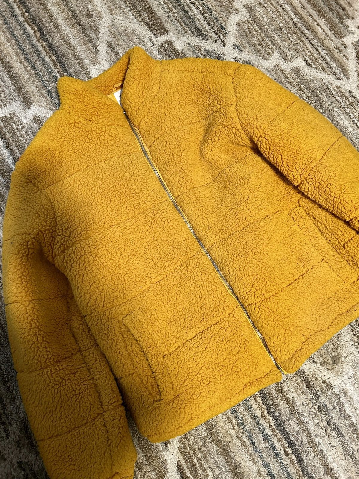 Urban Outfitters Urban Outfitters Faux Shearling Jacket Yellow Size US XXL / EU 58 / 5 - 2 Thumbnail