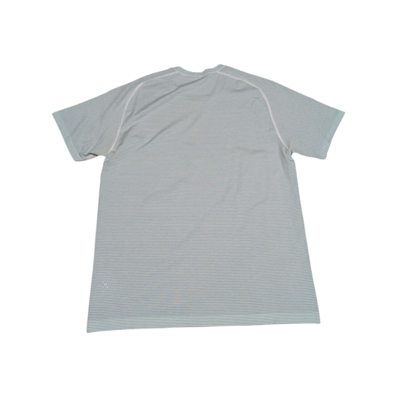 Lululemon × Peloton Lululemon x Peloton Metal Vent Tech Striped Tee Shirt Large Size US L / EU 52-54 / 3 - 2 Thumbnail