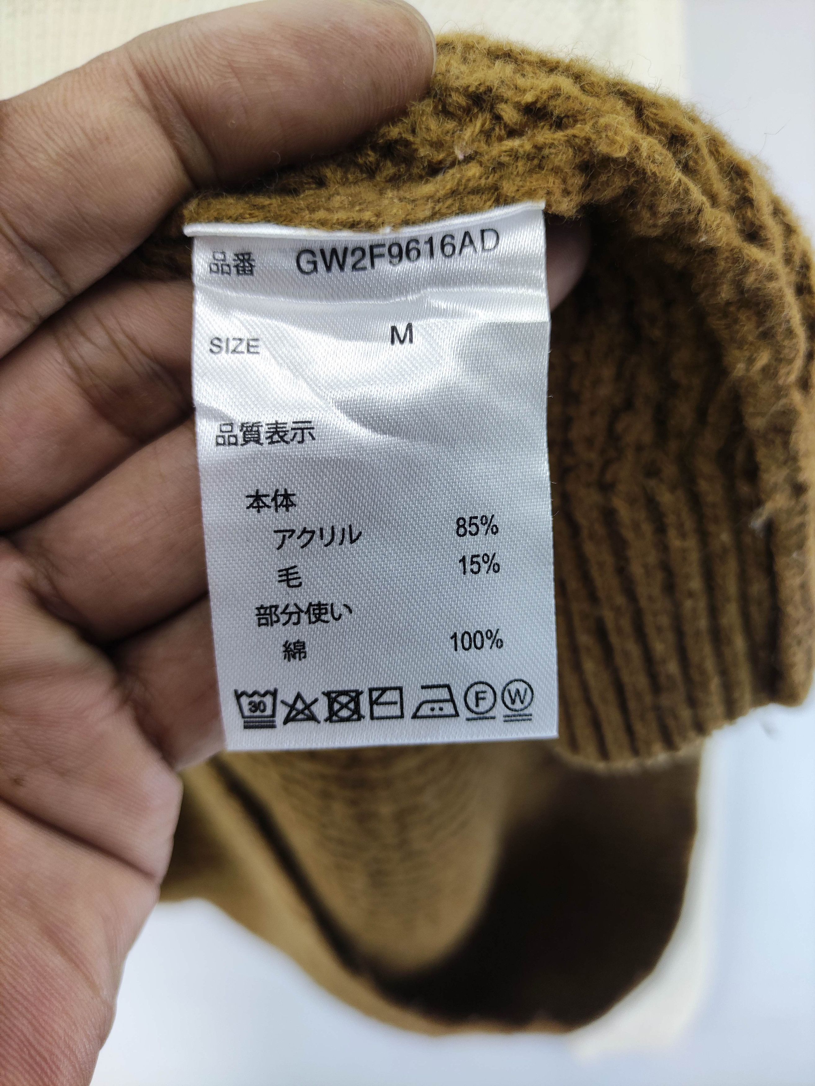 Global Work Global Work Wool Knit Sweater Jumper Size S / US 4 / IT 40 - 3 Thumbnail
