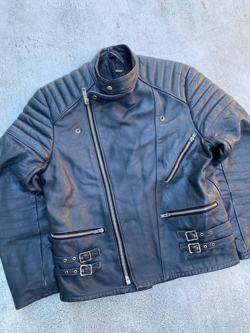Other Leather Faded Avant Garde brown Rick Owens style Jacket Size US M / EU 48-50 / 2 - 5 Thumbnail