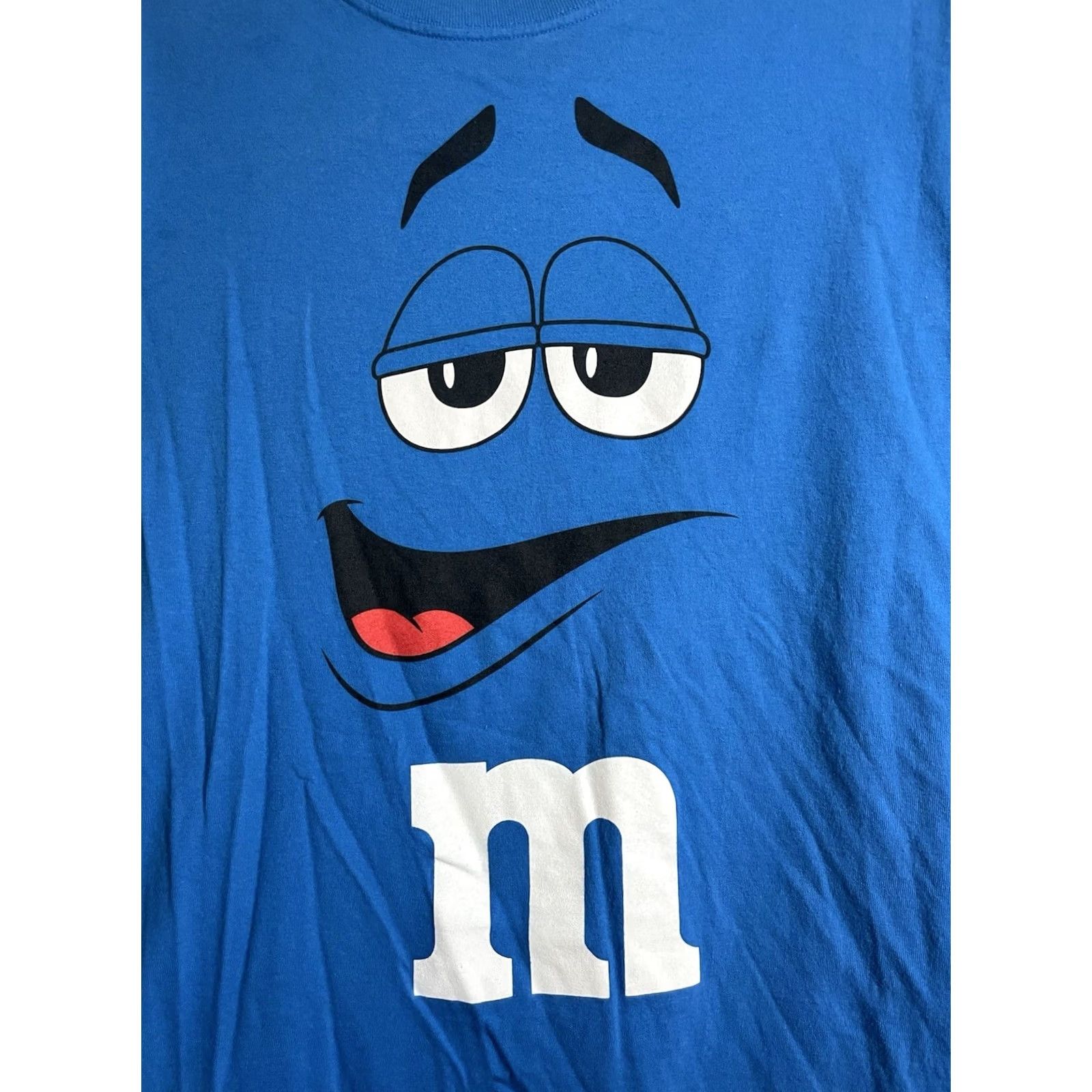CHOCOOLATE VINTAGE M&M's T-Shirt XL Blue Graphic Tee Men Regular Candy Logo USA - 200 characters limit reached Size US XL / EU 56 / 4 - 3 Thumbnail