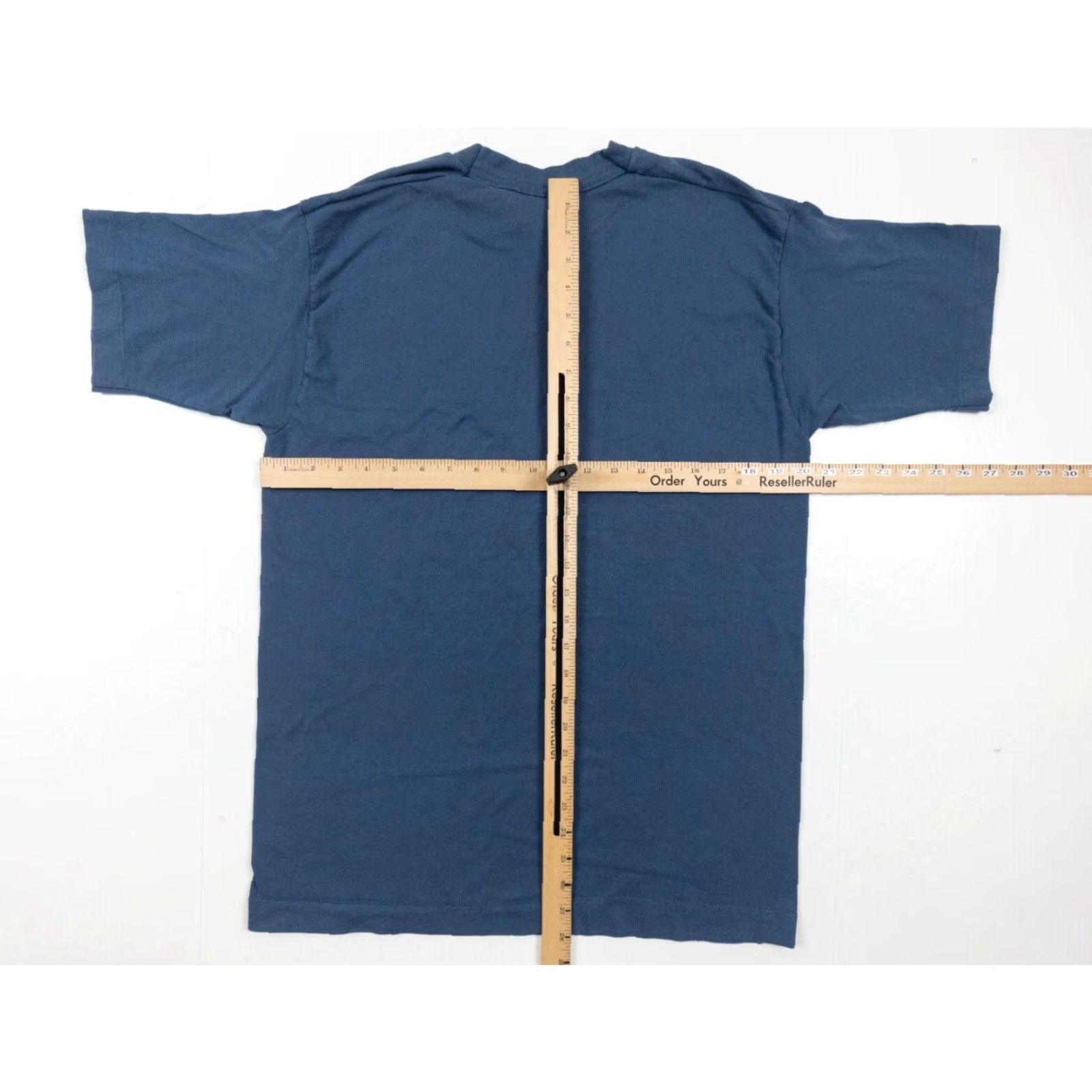 Fruit Of The Loom VINTAGE Fruit of the Loom T-Shirt Adult Large Blue 90s Short Sleeve Mens Size US L / EU 52-54 / 3 - 7 Thumbnail