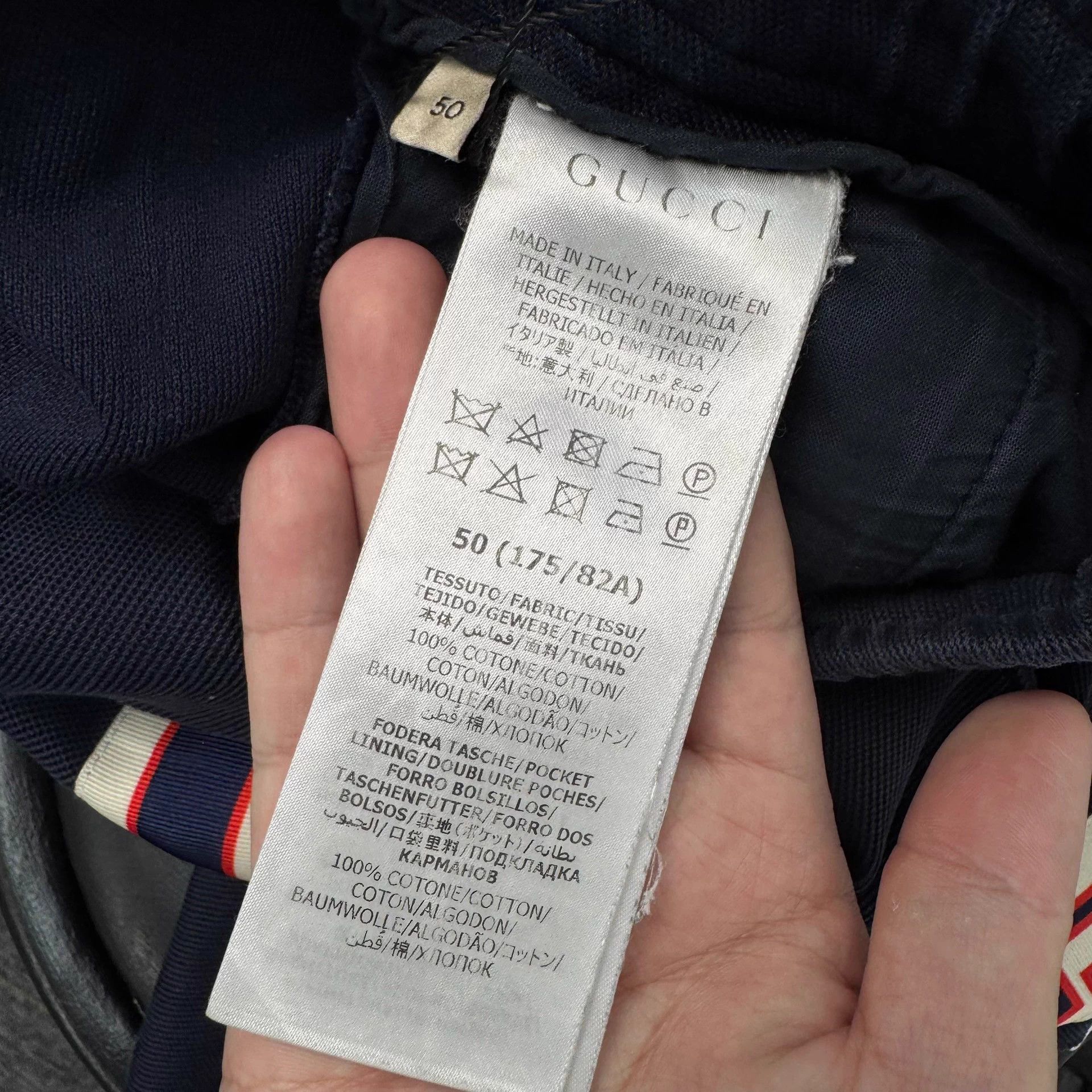 Gucci Gucci Side Logo Webbing Casual Pants 50/9/10 W43 Size US 43 - 8 Thumbnail