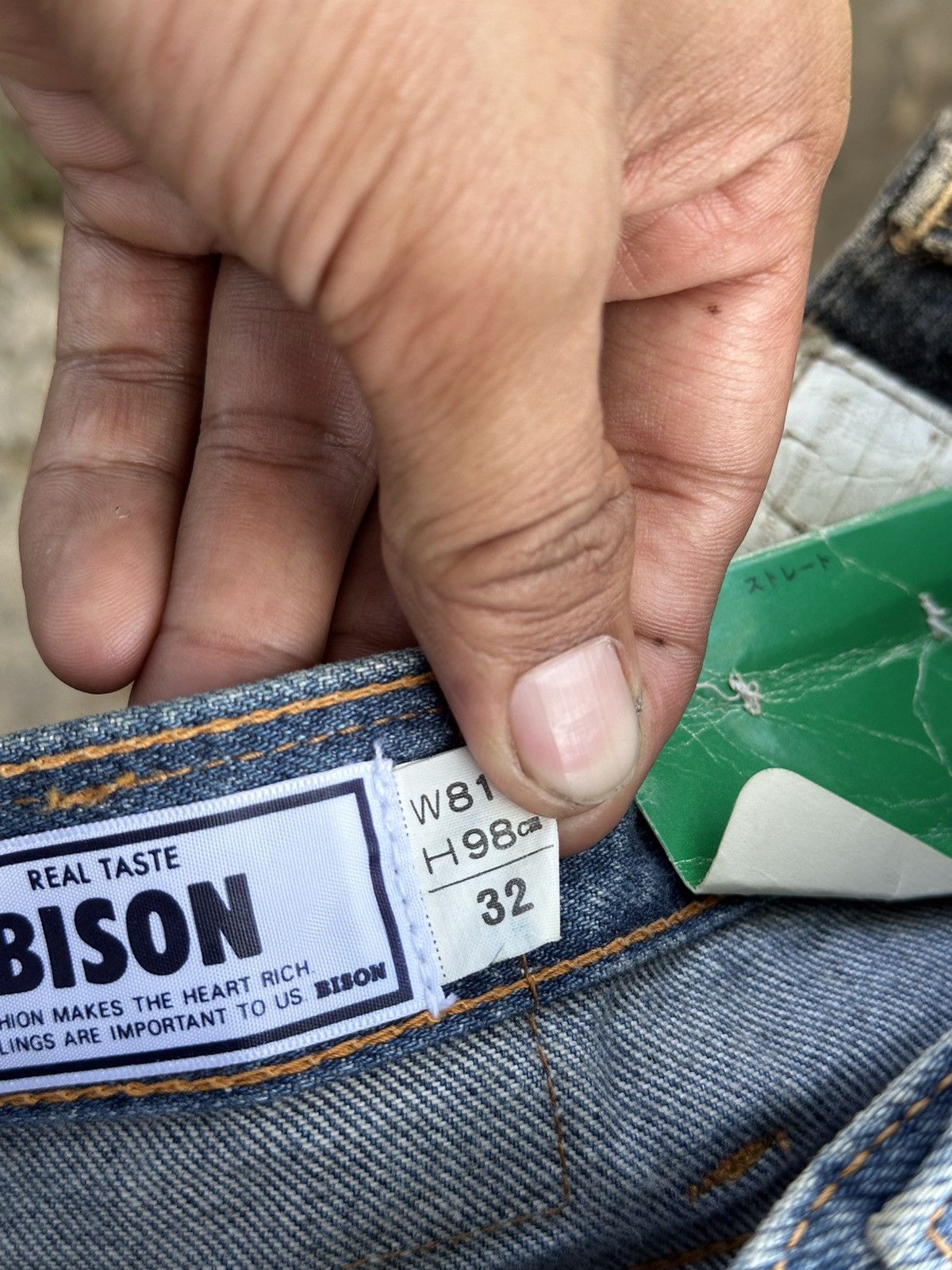 Kapital Vintage Denim Usa Bison Brand With Flare . Size US 32 / EU 48 - 6 Thumbnail