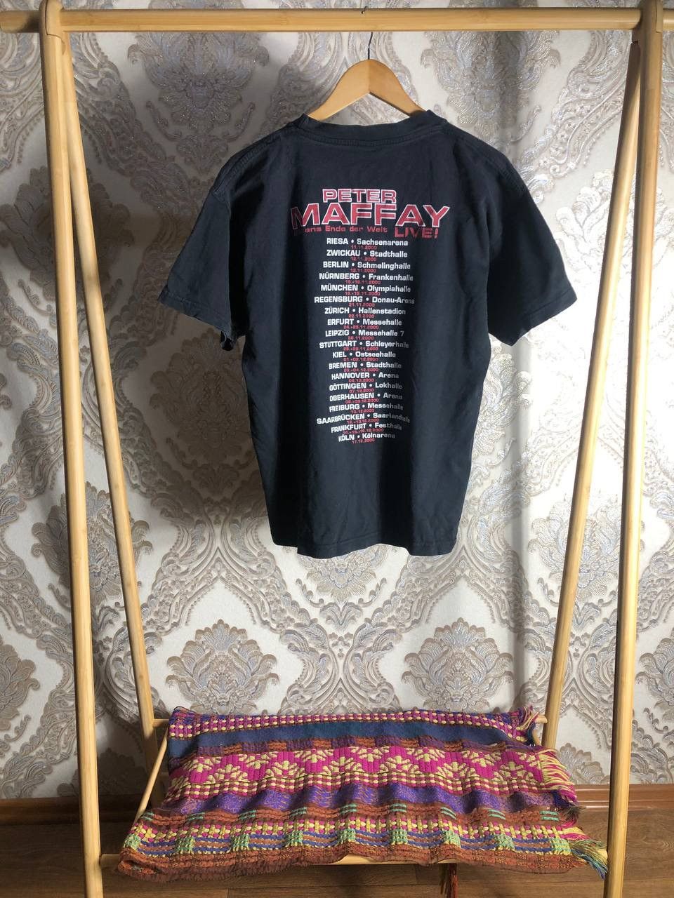 Band Tees × Vintage VERY RARE PETER MAFFAY BIS ANS ENDE DER WELT LIVE TOUR 90s Size US L / EU 52-54 / 3 - 6 Thumbnail