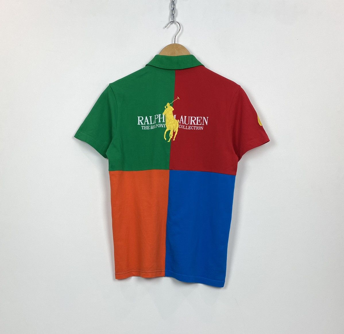 Handmade 90’s Polo Ralph Lauren Big Pony Collection Polo Shirt Size US S / EU 44-46 / 1 - 7 Thumbnail