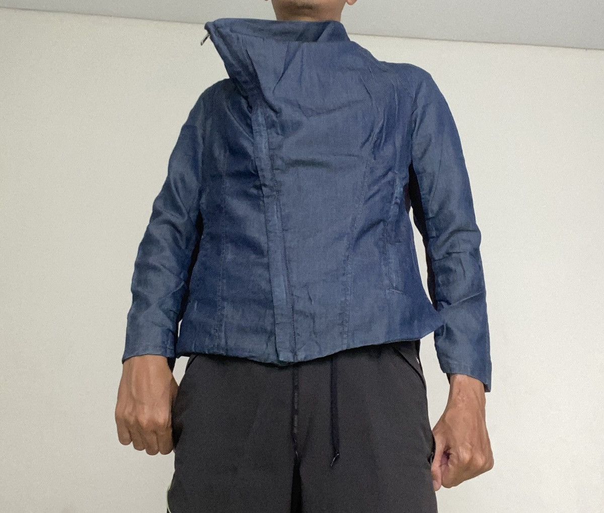 Helmut Lang HELMUT LANG ASYMMETRICAL JACKET Size M / US 6-8 / IT 42-44 - 8 Thumbnail