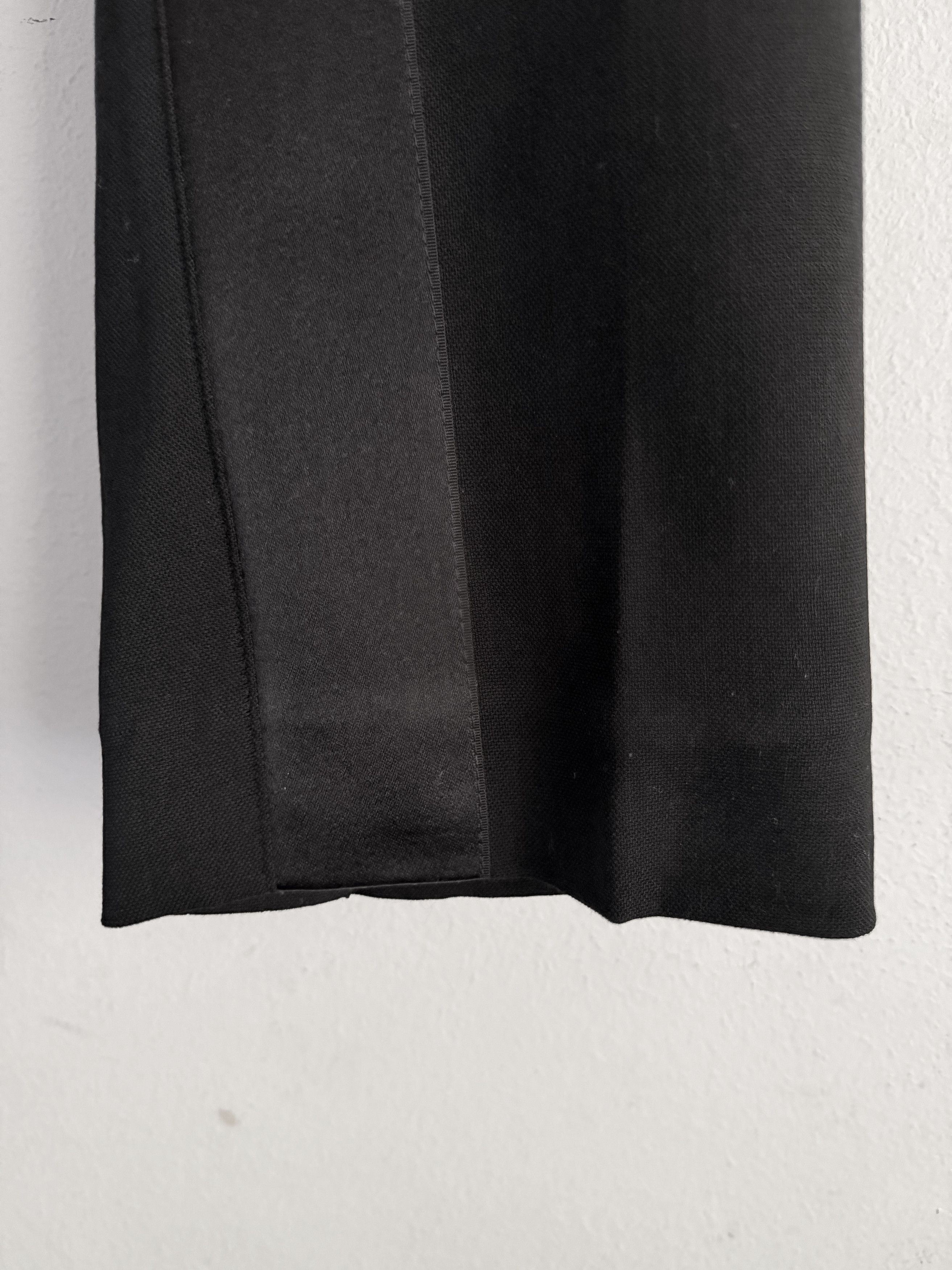 Haider Ackermann Fleecewool Silk-Trim Tuxedo Trousers Size US 30 / EU 46 - 11 Thumbnail