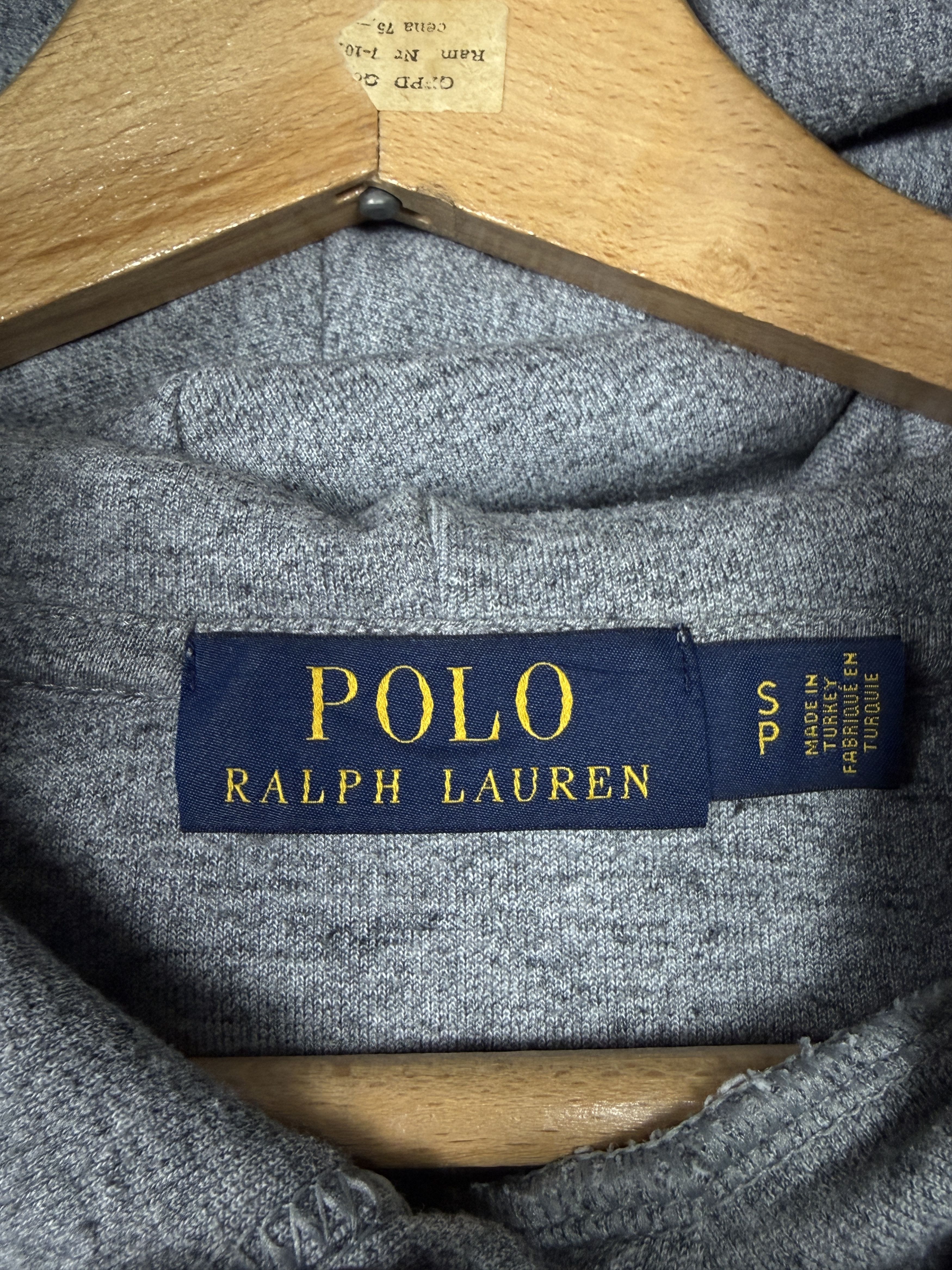 Polo Ralph Lauren Ralph Lauren hoodie grey mini logo pony embroidery hoodie Size US S / EU 44-46 / 1 - 4 Thumbnail