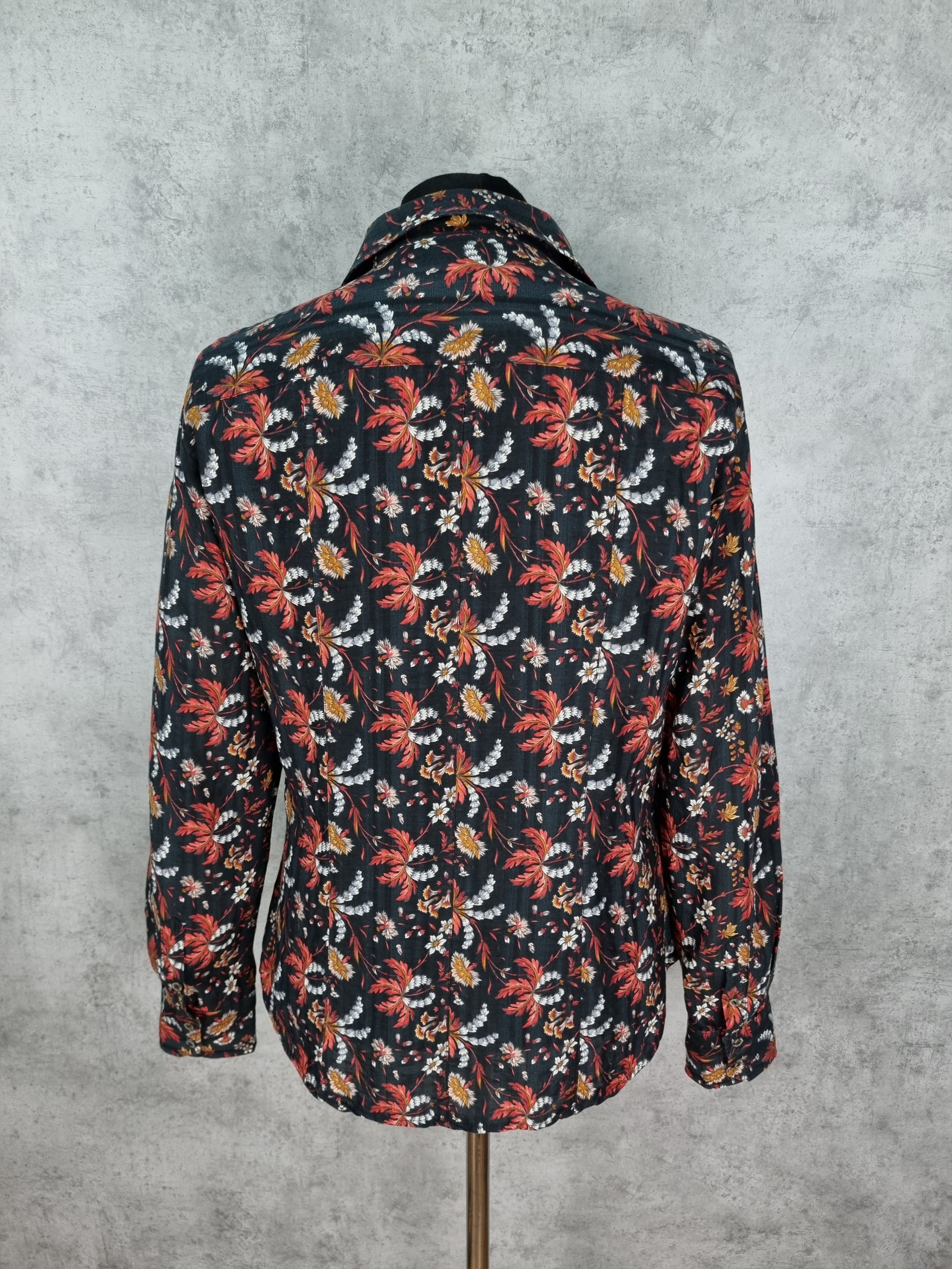 Dolce & Gabbana Rare Dolce & Gabbana Floral All Over Shirt Size US L / EU 52-54 / 3 - 17 Thumbnail