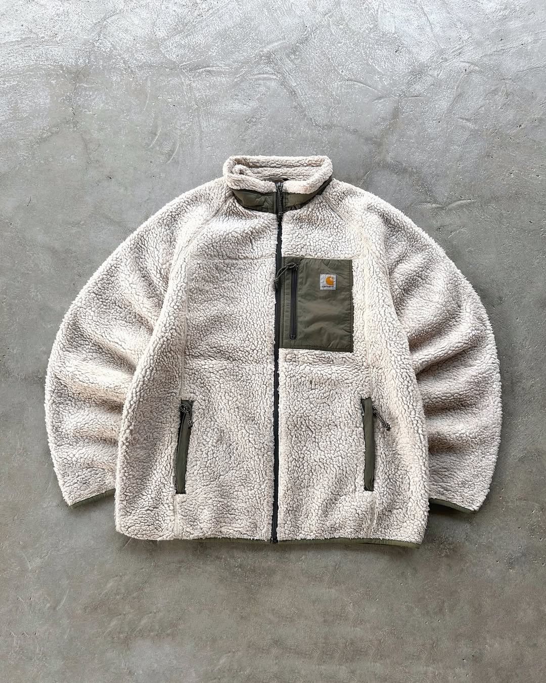 Carhartt × Vintage Vintage Carhartt Sherpa Deep Fleece Jacket Size US XL / EU 56 / 4 - 1 Thumbnail