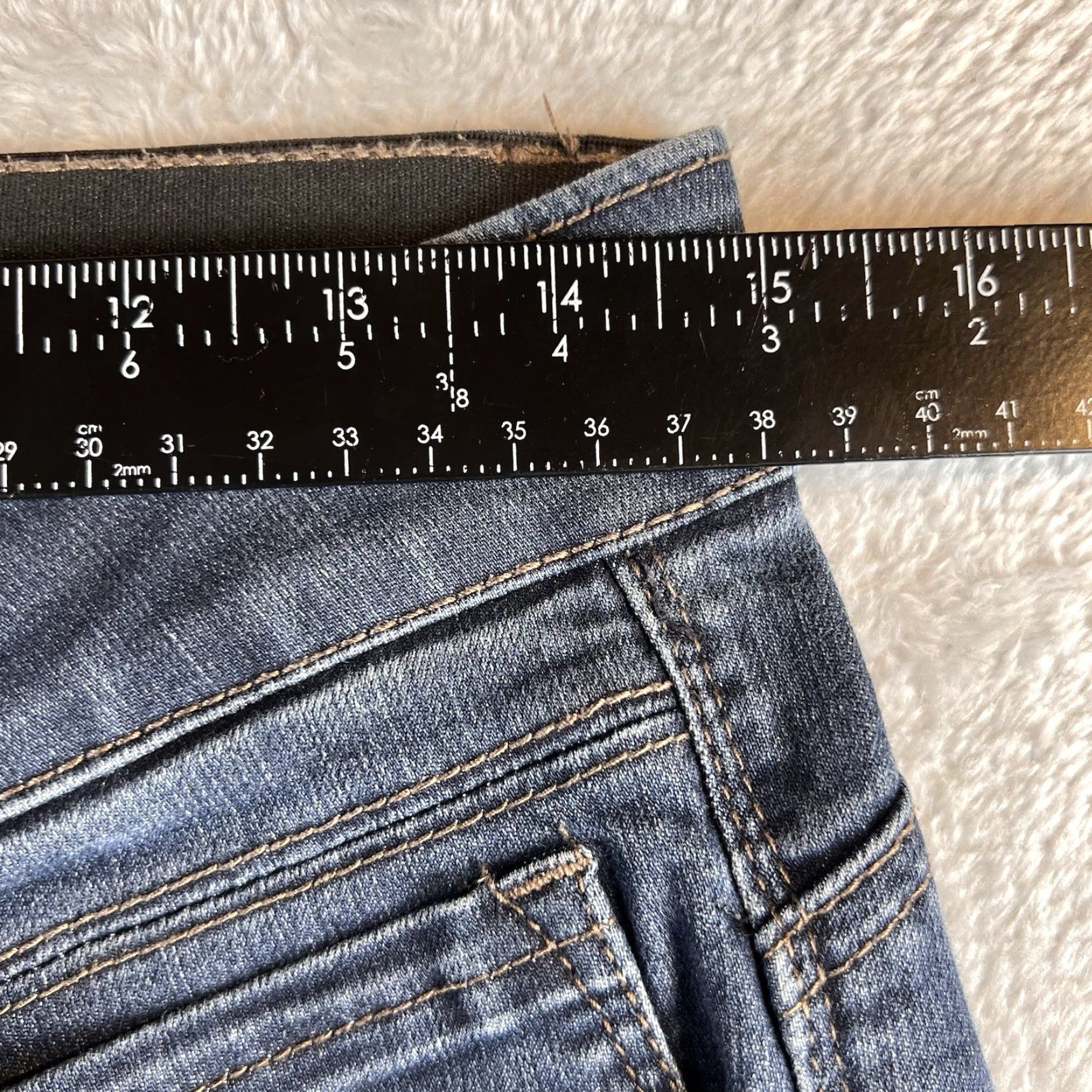 Vintage Democracy Jeans Womens Ab Solution Skinny Dark Wash Denim Size 6 Size 30" / US 8 / IT 44 - 5 Thumbnail