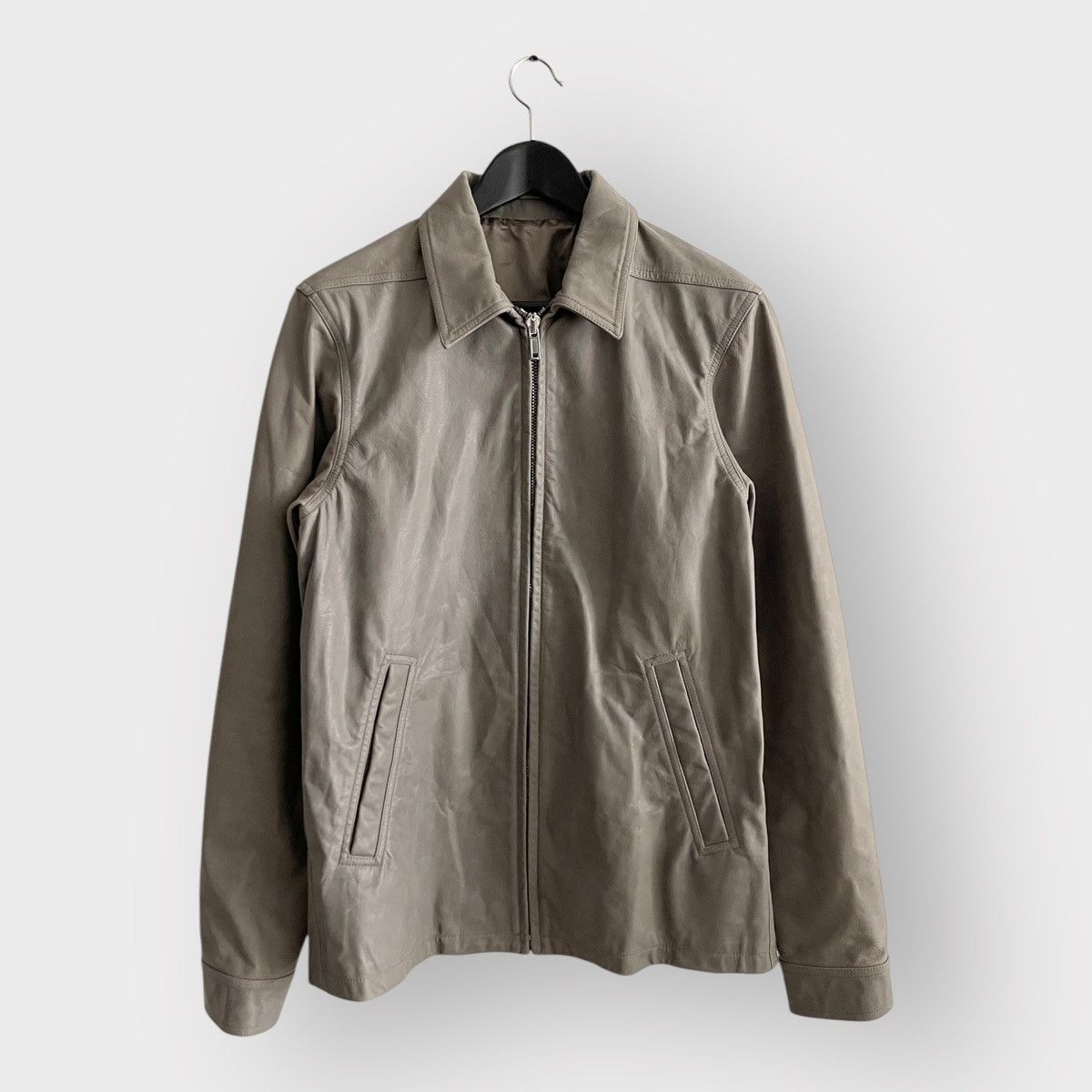Rick Owens STEAL! SS24 Rick Owens Brad Leather Jacket Size US S / EU 44-46 / 1 - 1 Thumbnail