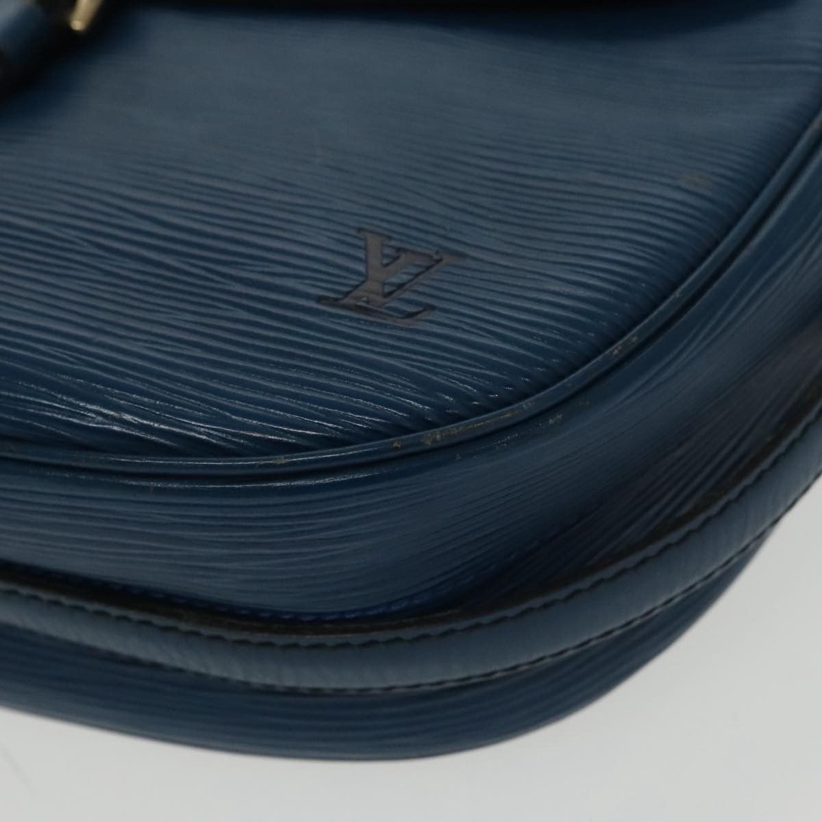 Louis Vuitton LOUIS VUITTON Epi June Feuille Shoulder Bag Blue M52155 Size ONE SIZE - 10 Thumbnail
