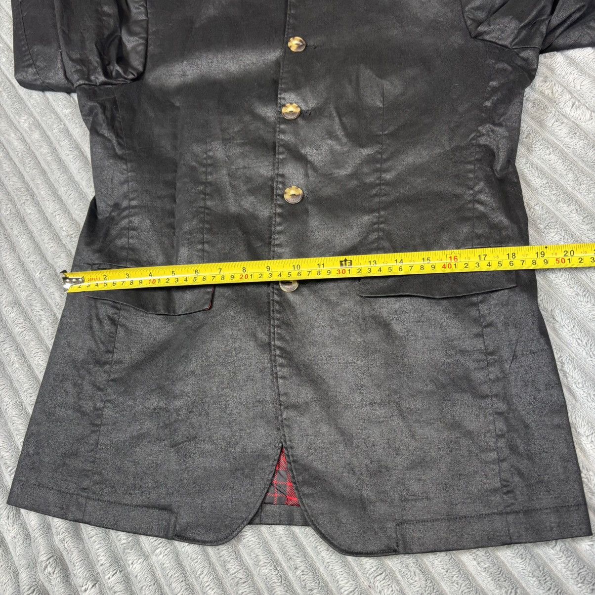 Marc Ecko Marc Eko Cut & Sew Medium Sheen Band Collar Blazer Jacket Size 38R - 10 Thumbnail