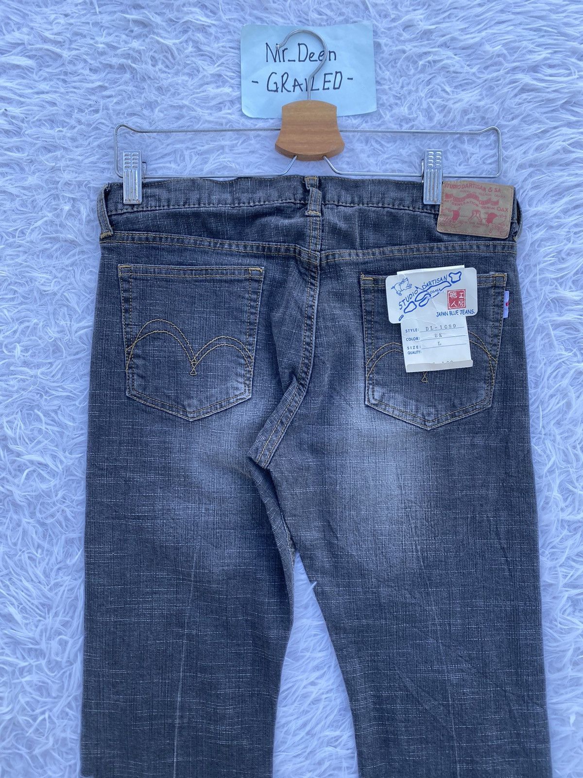 Studio D'Artisan Rare Vintage Studio D’Artisan Bootcut Washed Denim/ Jeans Size 30" / US 8 / IT 44 - 22 Thumbnail