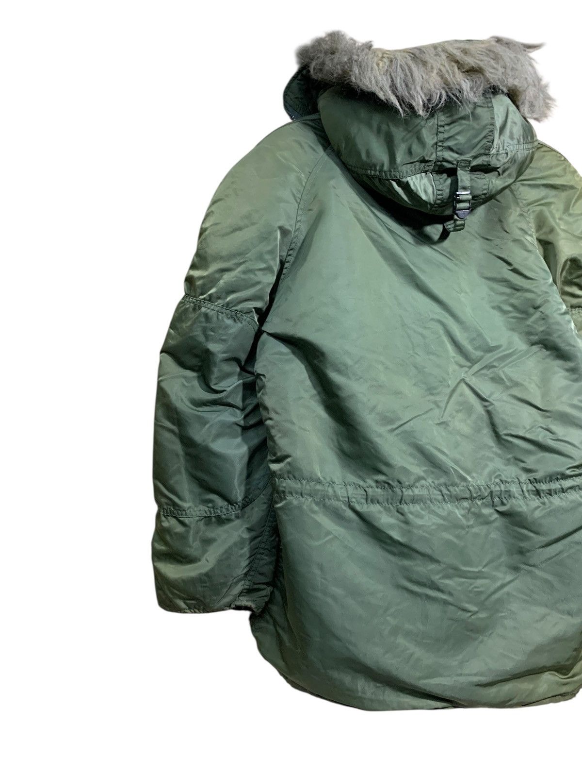 Alpha Industries 🔥VTG ALPHA INDUSTRIES N-3B FUR PARKA JACKET Size US M / EU 48-50 / 2 - 6 Thumbnail