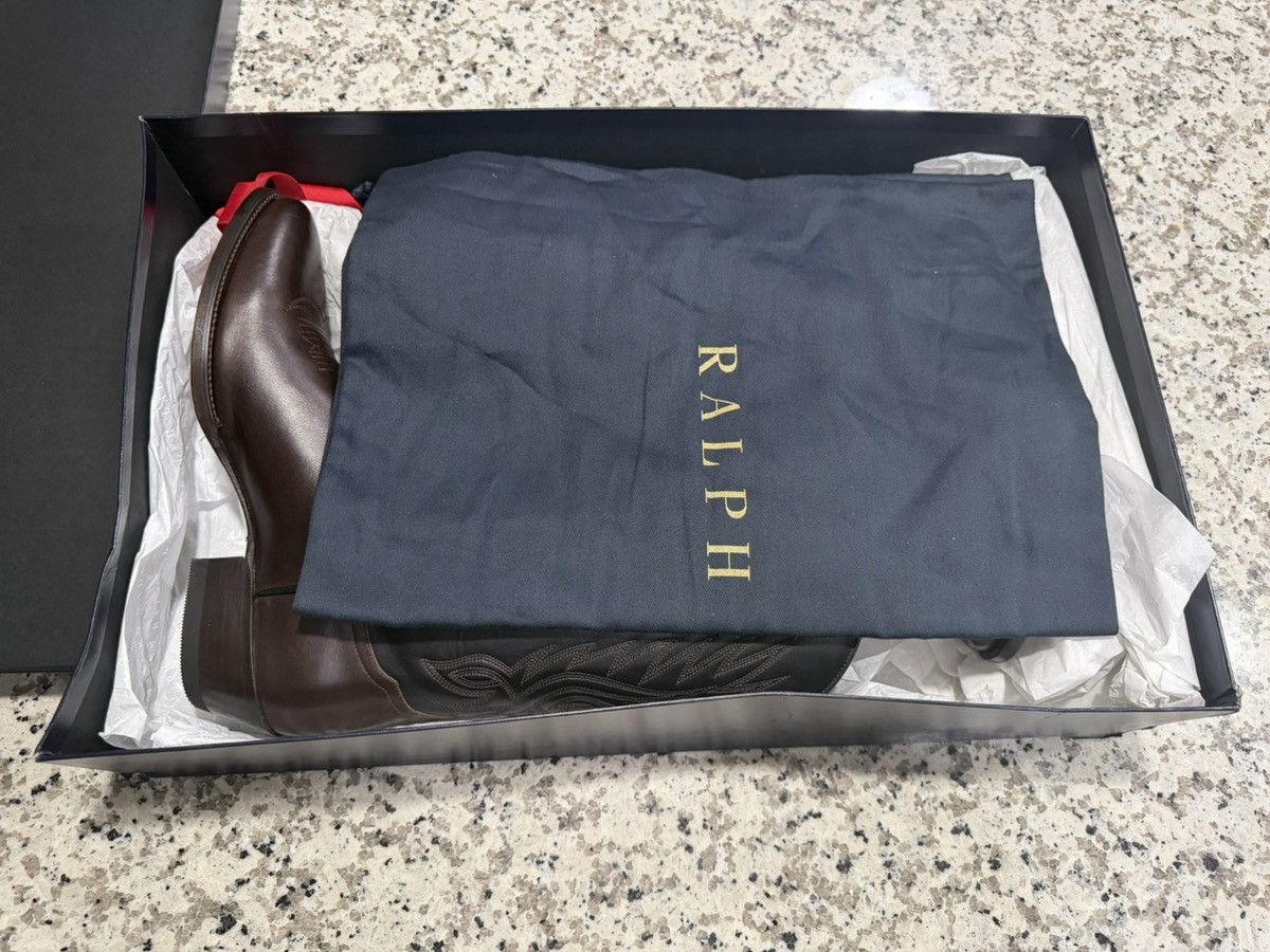 Ralph Lauren Purple Label Ralph Lauren Purple Label Calf Mid-cut Western Boots Size US 9 / EU 42 - 5 Thumbnail