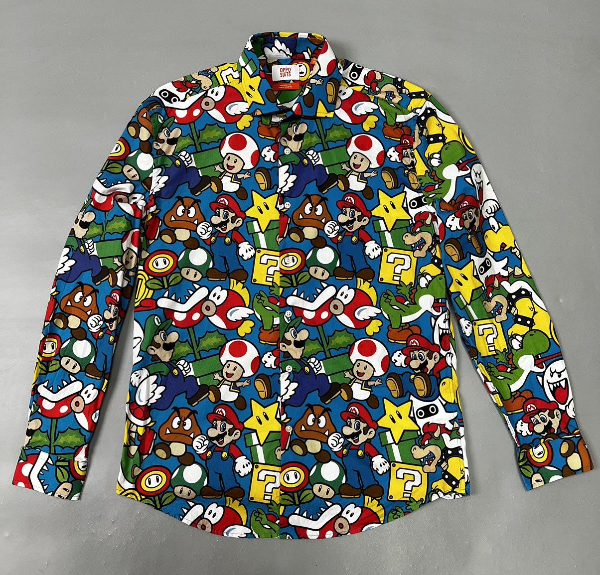Nintendo Super Mario shirt oppo suits Size US L / EU 52-54 / 3 - 1 Thumbnail