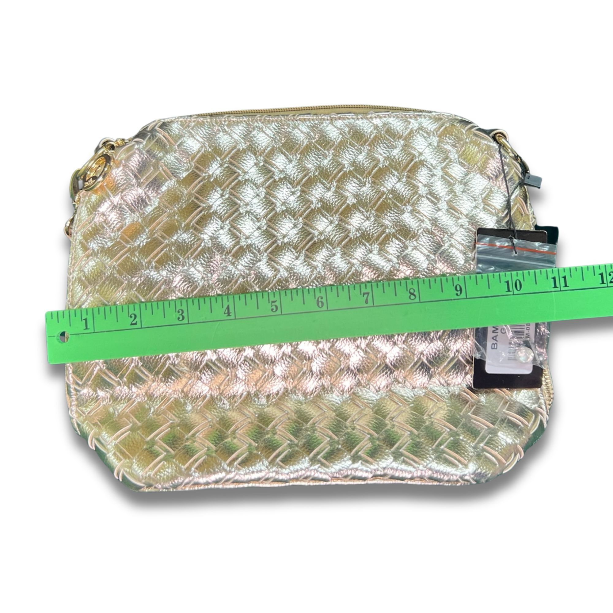 Other Handbag Express Gold Rhinestone Clutch With Detachable Strap Size ONE SIZE - 7 Thumbnail