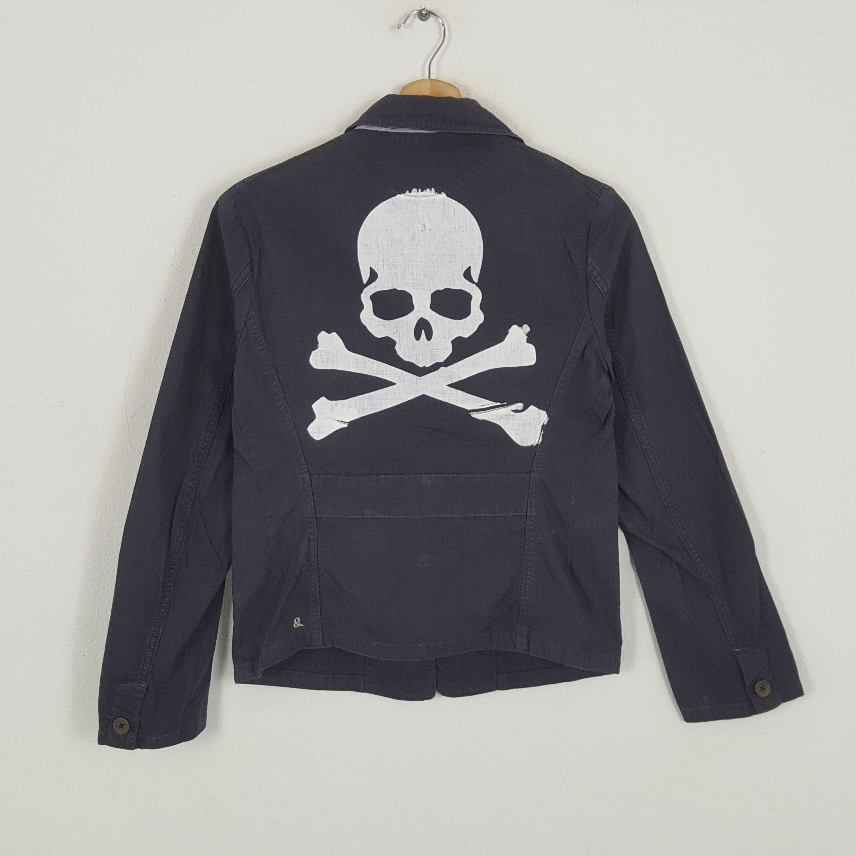 45rpm × Vintage Vintage 45RPM SKULL Japanese Brand Custom Style Jacket Size XS / US 0-2 / IT 36-38 - 1 Thumbnail