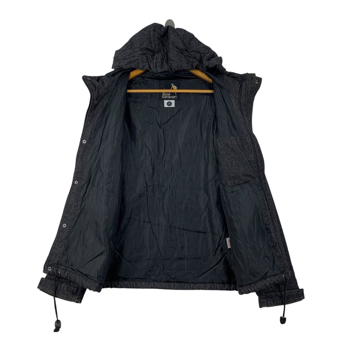 Japanese Brand GO SLOW CARAVAN Japanese Brand Outdoor Coduroy Hoodie Jacket Size US M / EU 48-50 / 2 - 3 Thumbnail