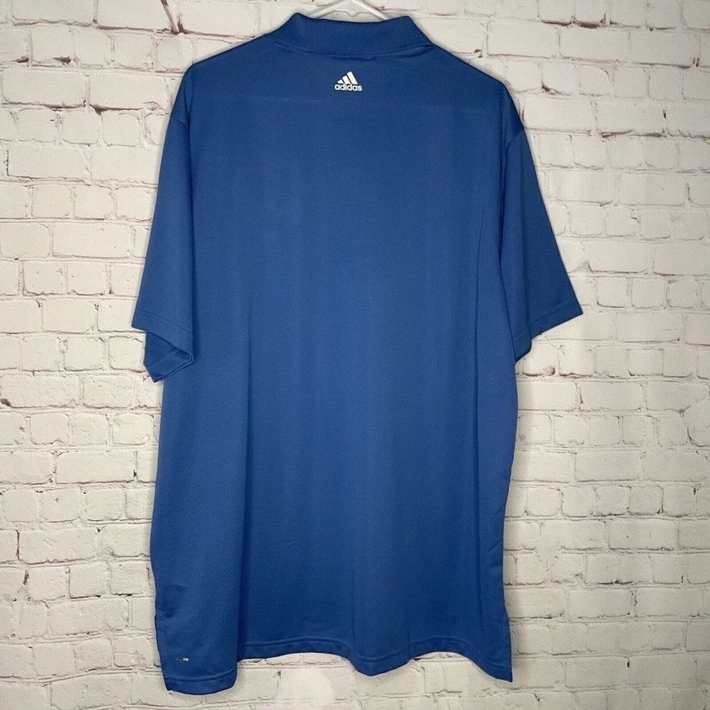 Adidas NWOT Adidas ClimaLite Logo Short Slv. Golf Polo Shirt Men XL Size US XL / EU 56 / 4 - 11 Thumbnail