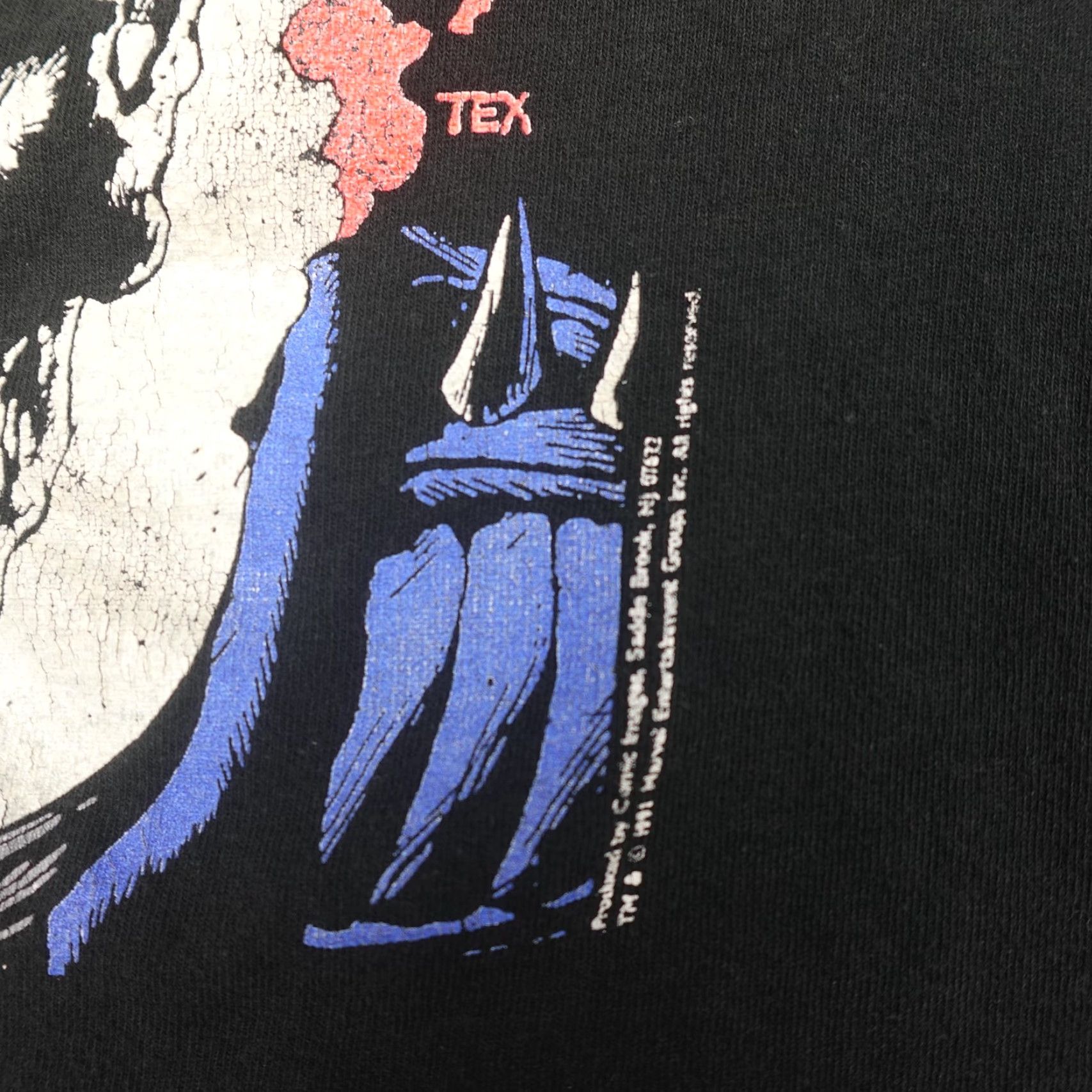 Changes VINTAGE Marvel Ghost Rider Shirt Mens M Black 1991 Comic Superhero 90s Size US M / EU 48-50 / 2 - 4 Thumbnail