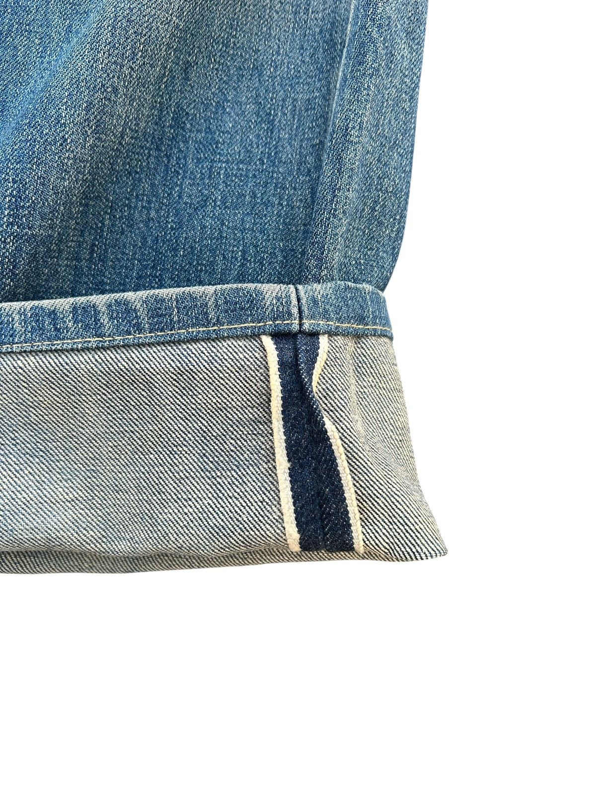 Levi's × Vintage Vintage Levis Selvedge Distressed Rusty MudWash Denim jeans Size US 30 / EU 46 - 2 Thumbnail