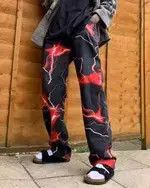 Japanese Brand straight fire pants Size US 33 - 4 Thumbnail