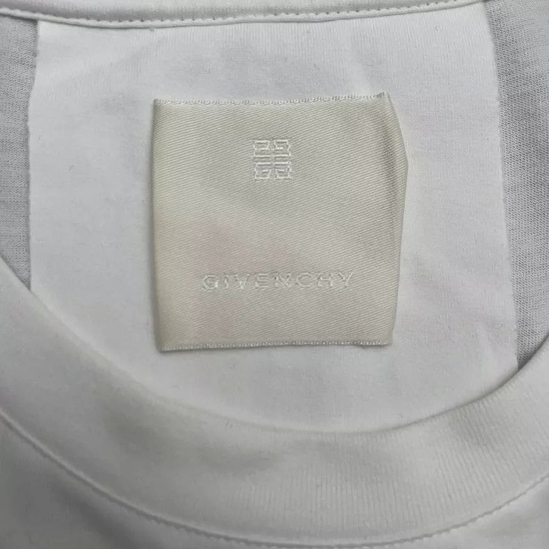 Givenchy Givenchy Gold Thread Embroidery White Short Sleeve Size US M / EU 48-50 / 2 - 3 Thumbnail