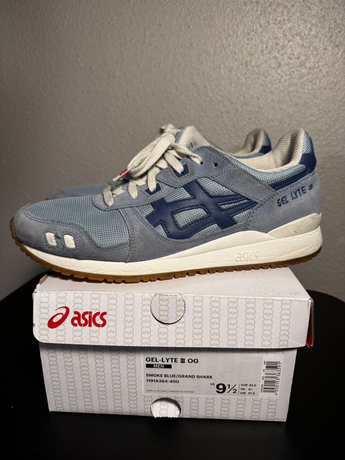 Asics ASICS Gel Lyte III 30th Anniversary Monozukuri Smoke Blue Size US 9.5 / EU 42-43 - 1 Thumbnail