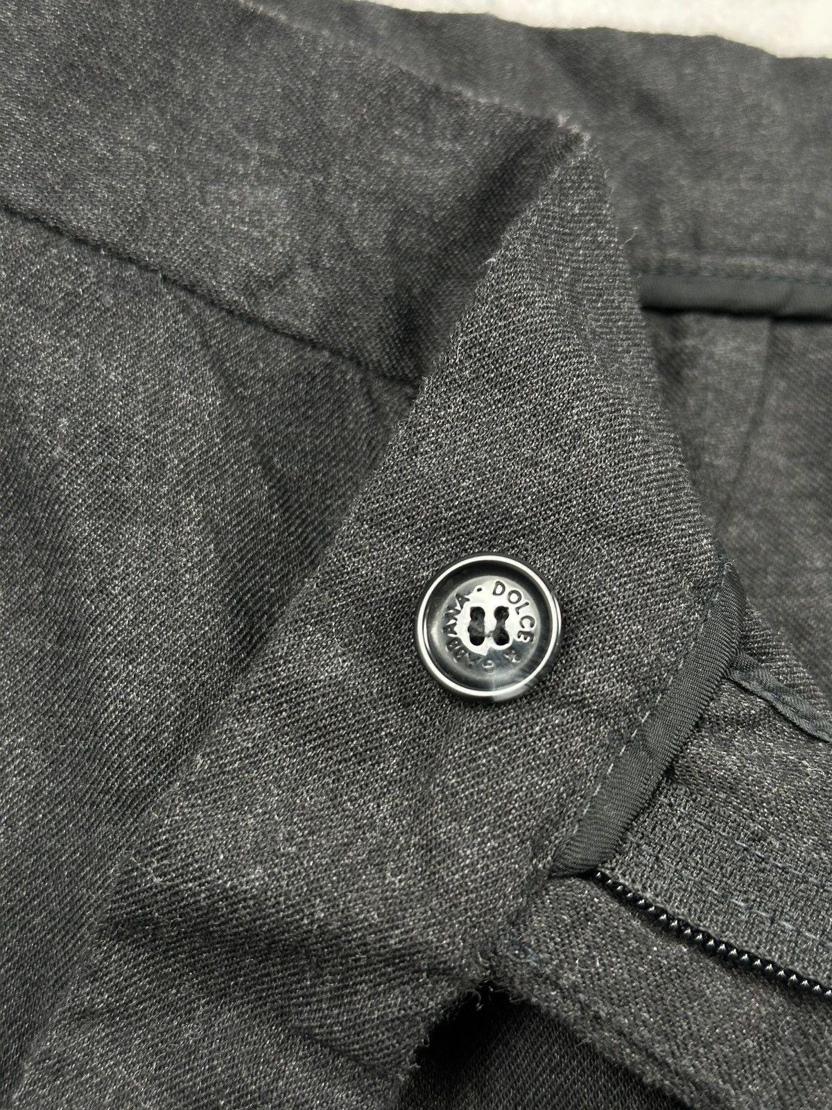 Dolce & Gabbana Vintage Dolce & Gabbana Wool Straight Trousers Made in Italy Size US 30 / EU 46 - 6 Thumbnail