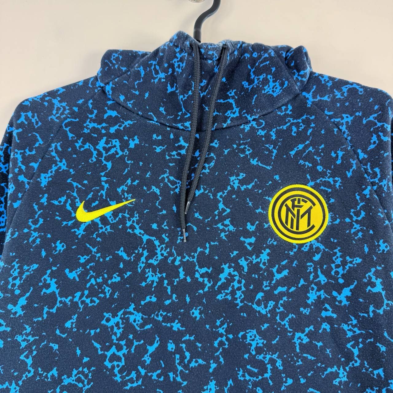 Nike Nike Inter Milan Hoodie Blue Pullover Sweatshirt Size S Size US S / EU 44-46 / 1 - 2 Thumbnail