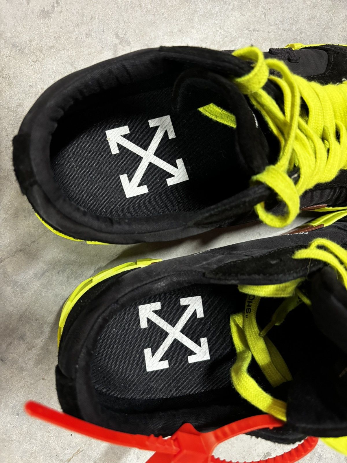 Off-White Low black off white sneakers Size US 8 / EU 41 - 6 Thumbnail