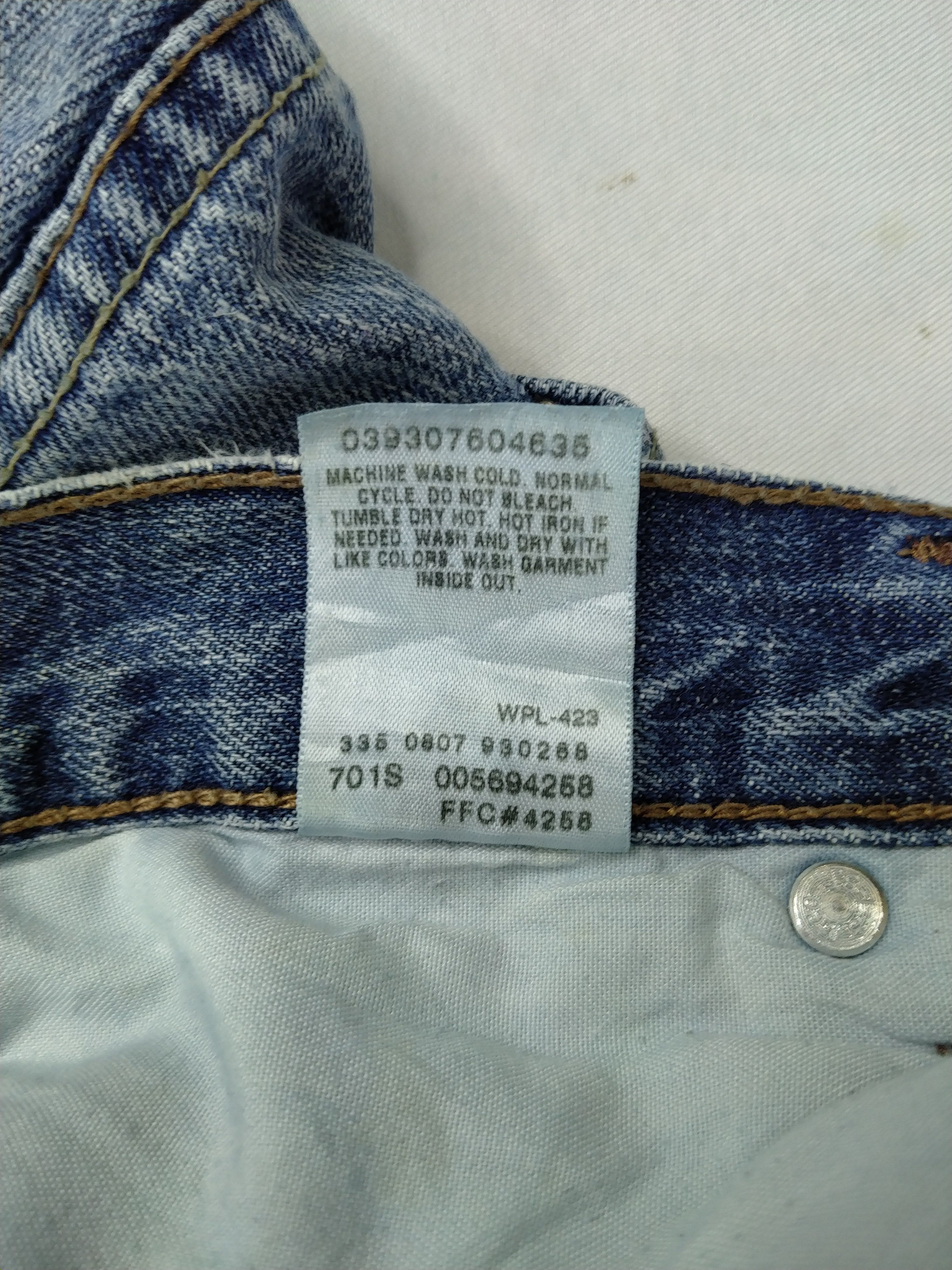Levi's Distressed Vintage Levi's 569 Loose Straight Denim -JN728 Size US 38 / EU 54 - 8 Thumbnail