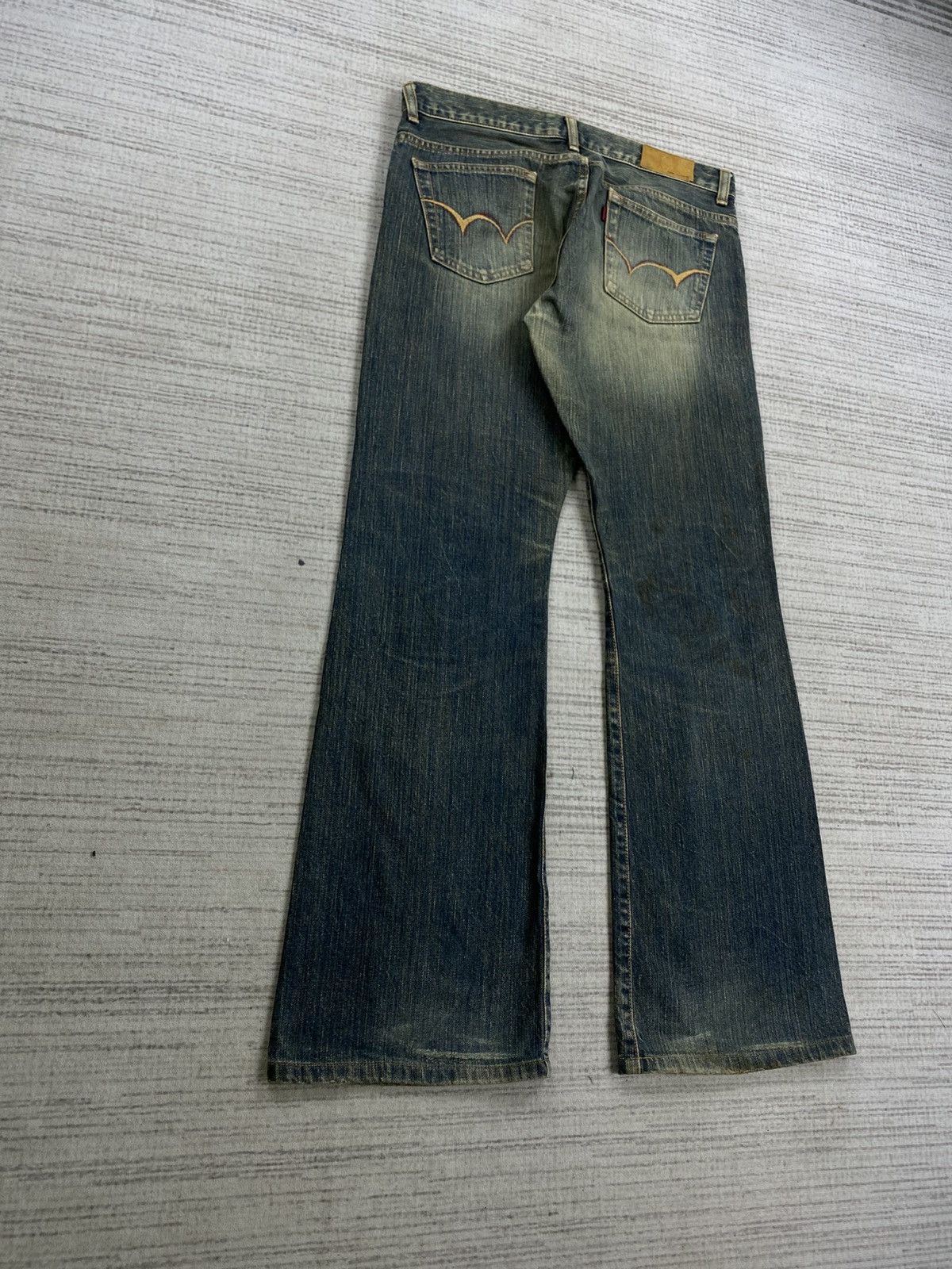 Edwin Vintage Edwin Flared Mud Wash Denim Pants Size US 31 - 5 Thumbnail
