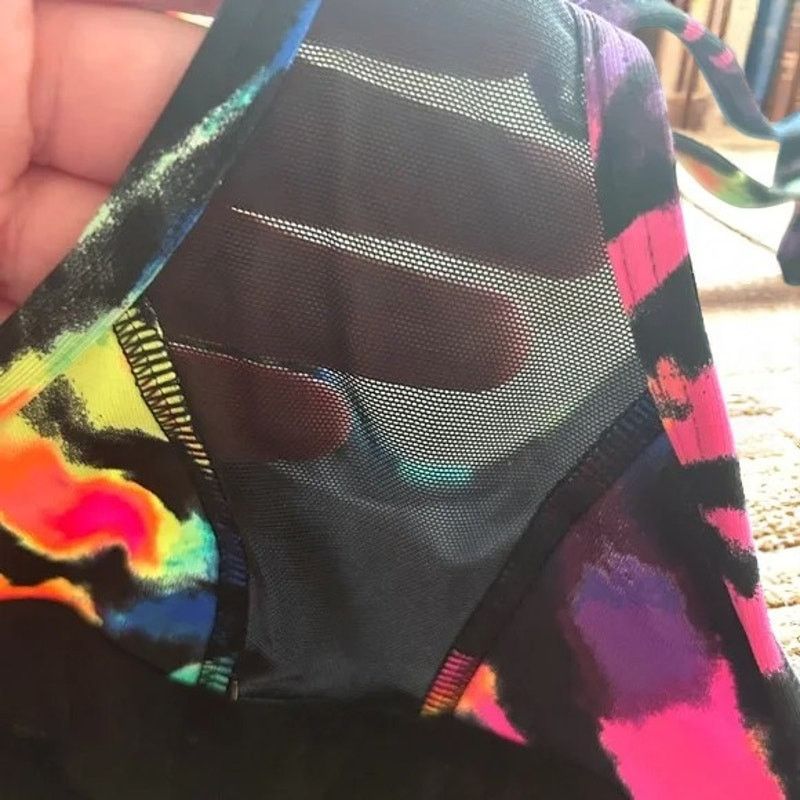 Pink NWT - Pink Victoria's Secret Rainbow Tie Dye Sports S|P Size 27" / US 4 / IT 40 - 5 Thumbnail