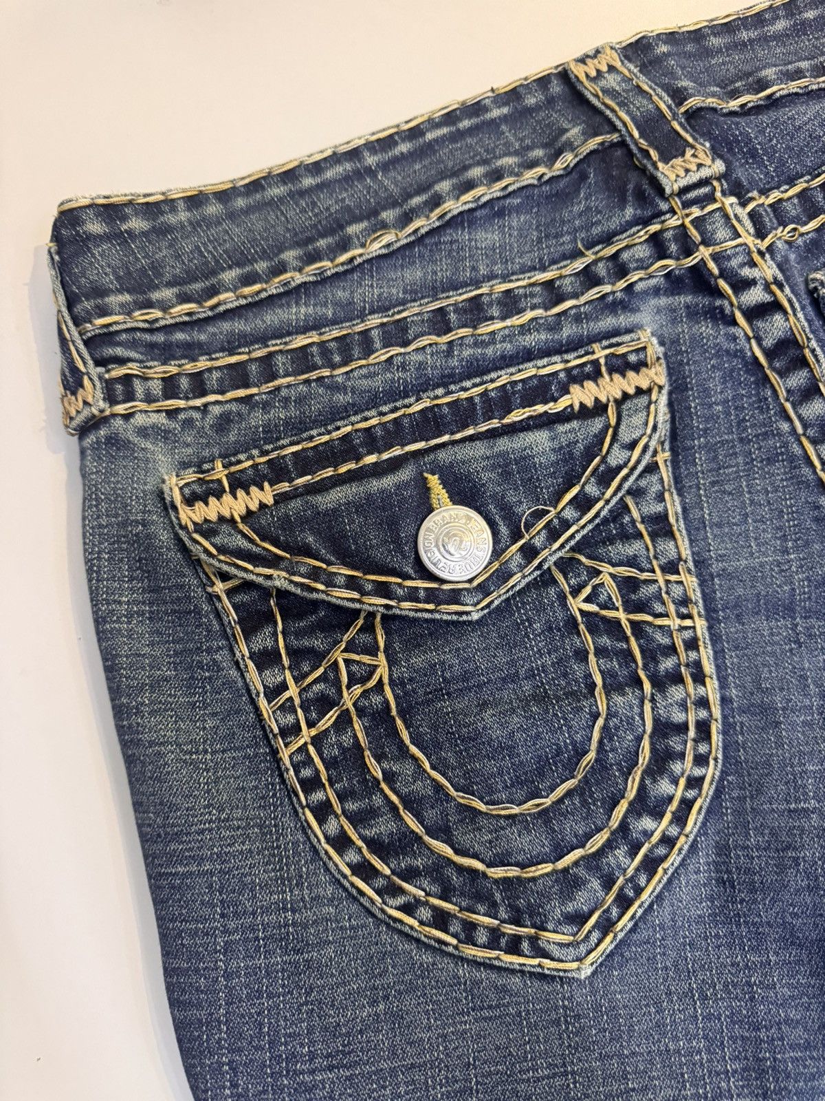 True Religion True Religion Short Denim Pant size 33” Size 33" - 3 Thumbnail