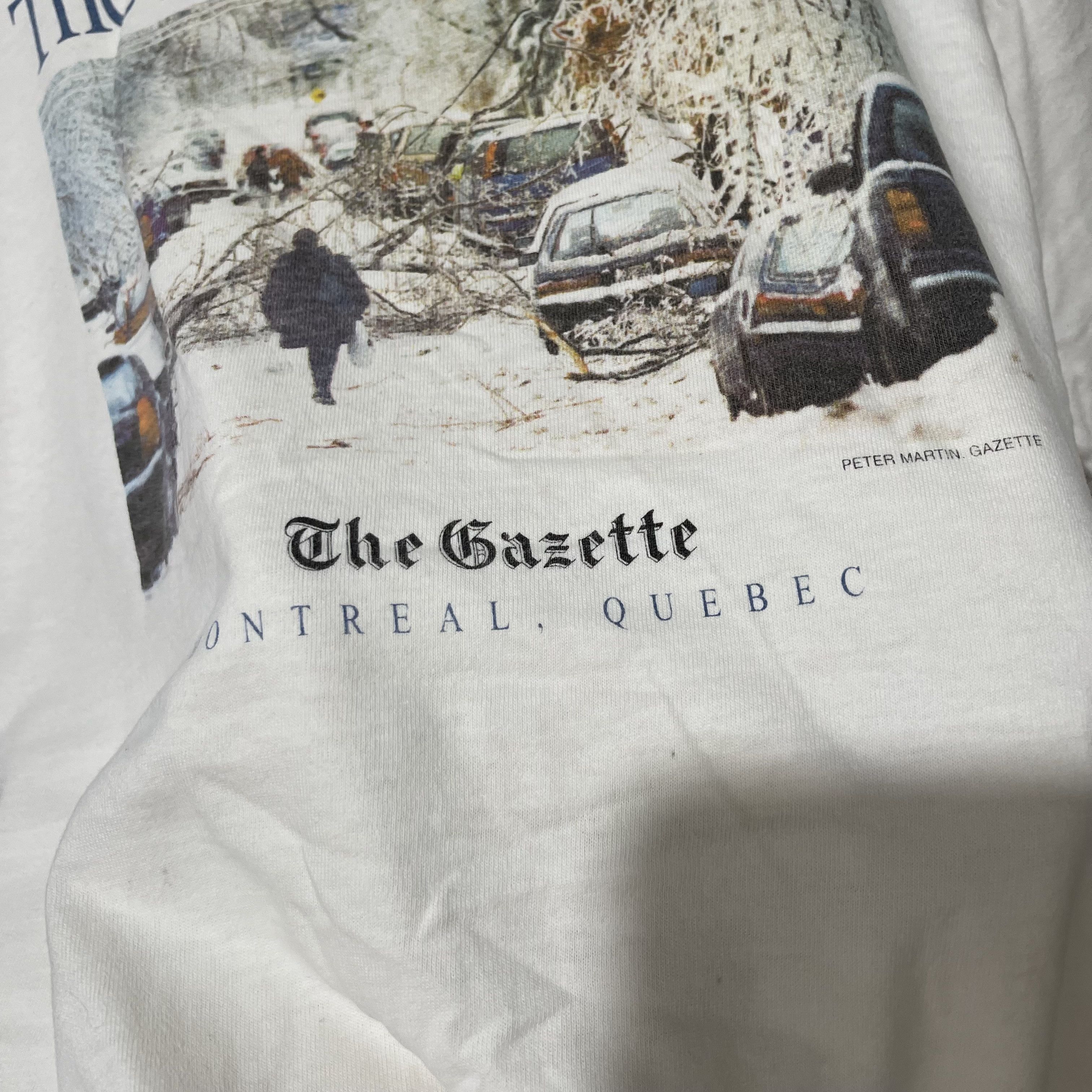 Vintage Vintage 1998 The Ice Storm of '98 T-Shirt Size US XL / EU 56 / 4 - 3 Thumbnail