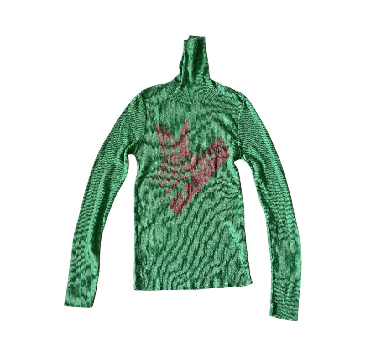 Hysteric Glamour TAX FREE 🇺🇸 hysteric glamour graphic turtleneck sweater Size US S / EU 44-46 / 1 - 1 Thumbnail