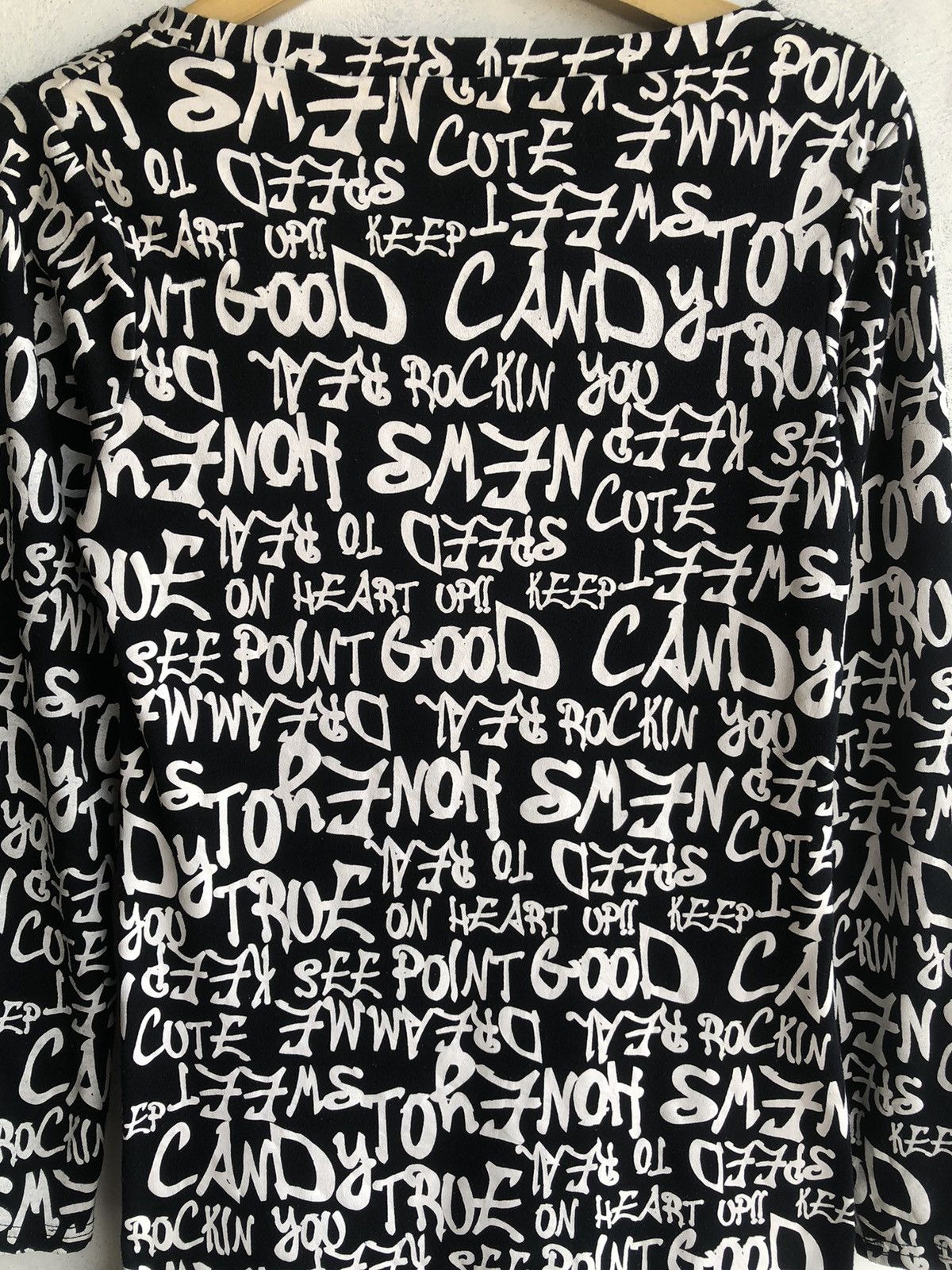 If Six Was Nine × Japanese Brand × KMRii Japanese Poem All Over Print Rockin You Hysteric Style Size US L / EU 52-54 / 3 - 8 Thumbnail