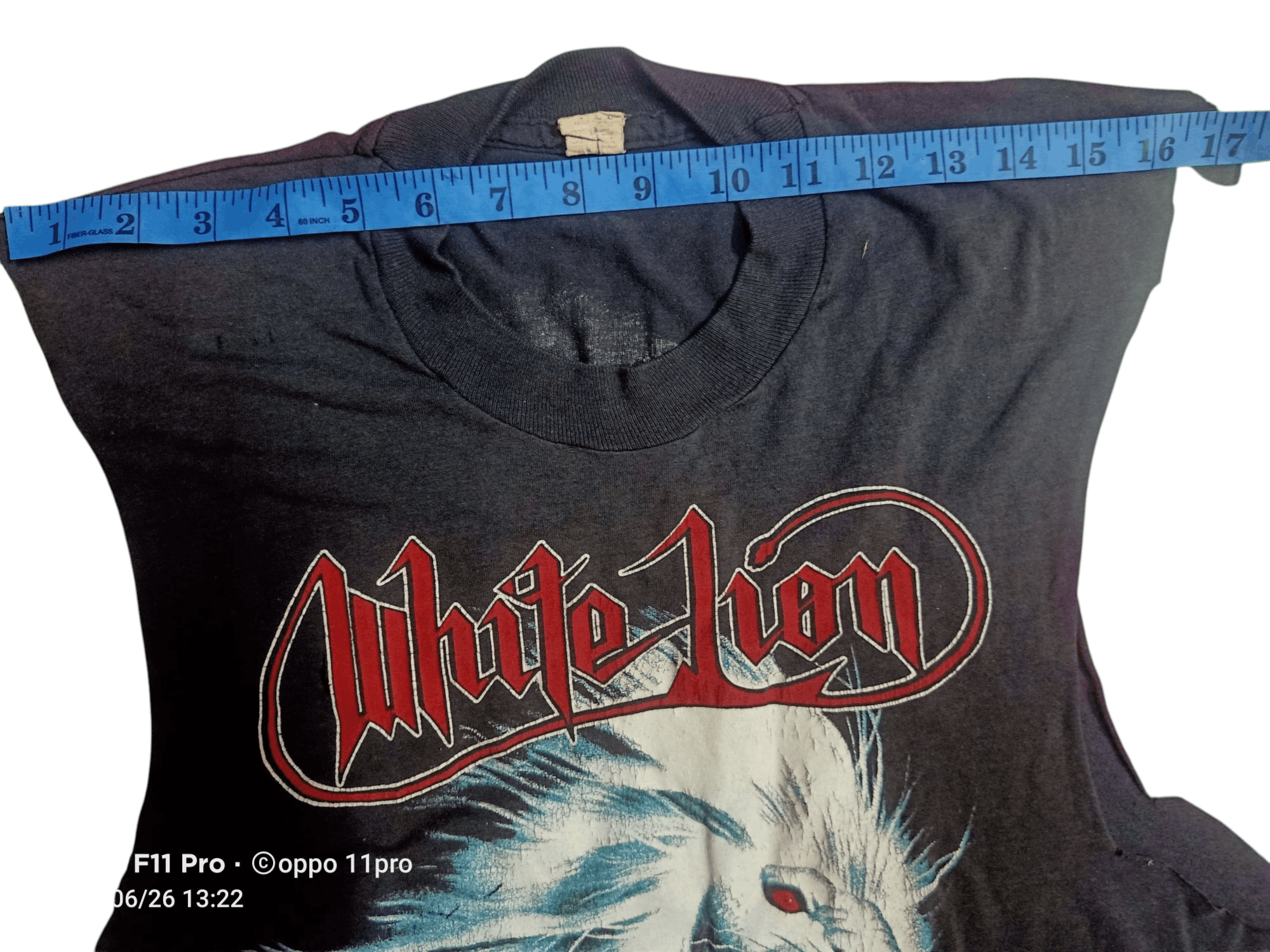 Band Tees × Vintage 🔥 Vintage WHITE LION 'Pride ' 80s Tour Band Sleeve 🔥 Size US L / EU 52-54 / 3 - 5 Thumbnail