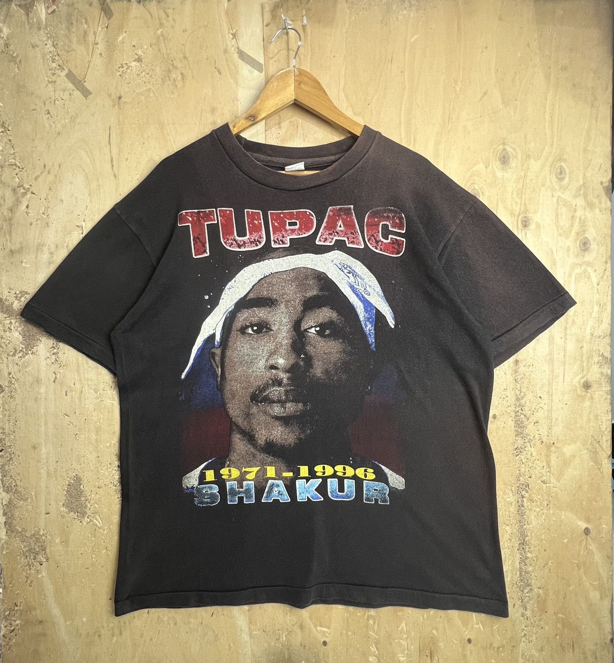 Band Tees Tupac Size US XXL / EU 58 / 5 - 1 Thumbnail