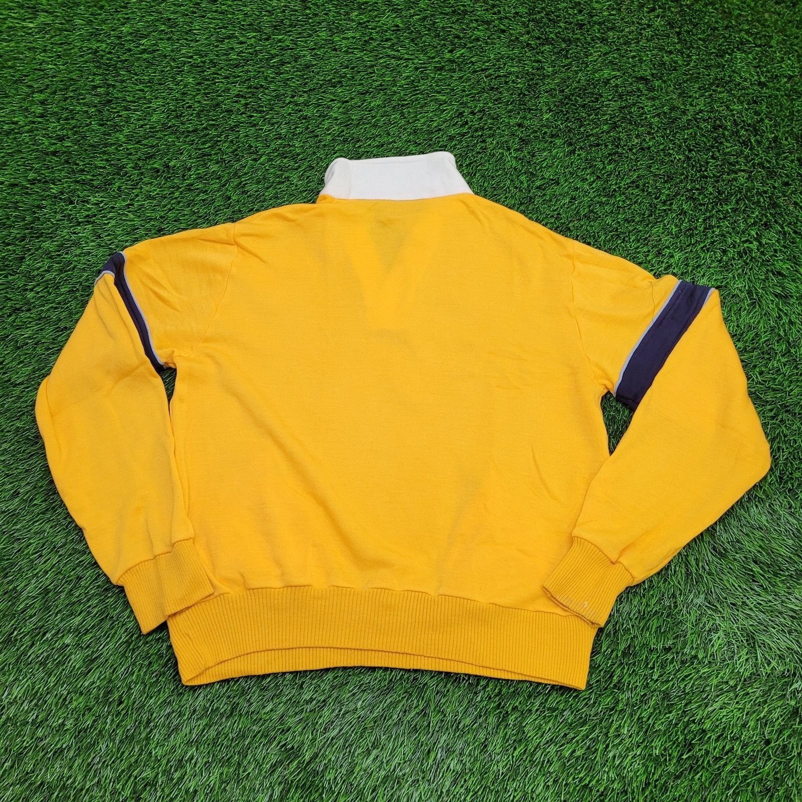 Other Vintage 90s MOD Collared Sweatshirt Medium 21x23 Crop Baggy Size US M / EU 48-50 / 2 - 3 Thumbnail