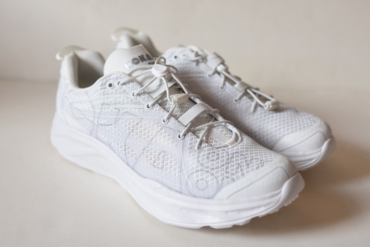 Hoka Hoka One One Huaka Origins 'White Grey' - 10us Size US 10 / EU 43 - 3 Thumbnail