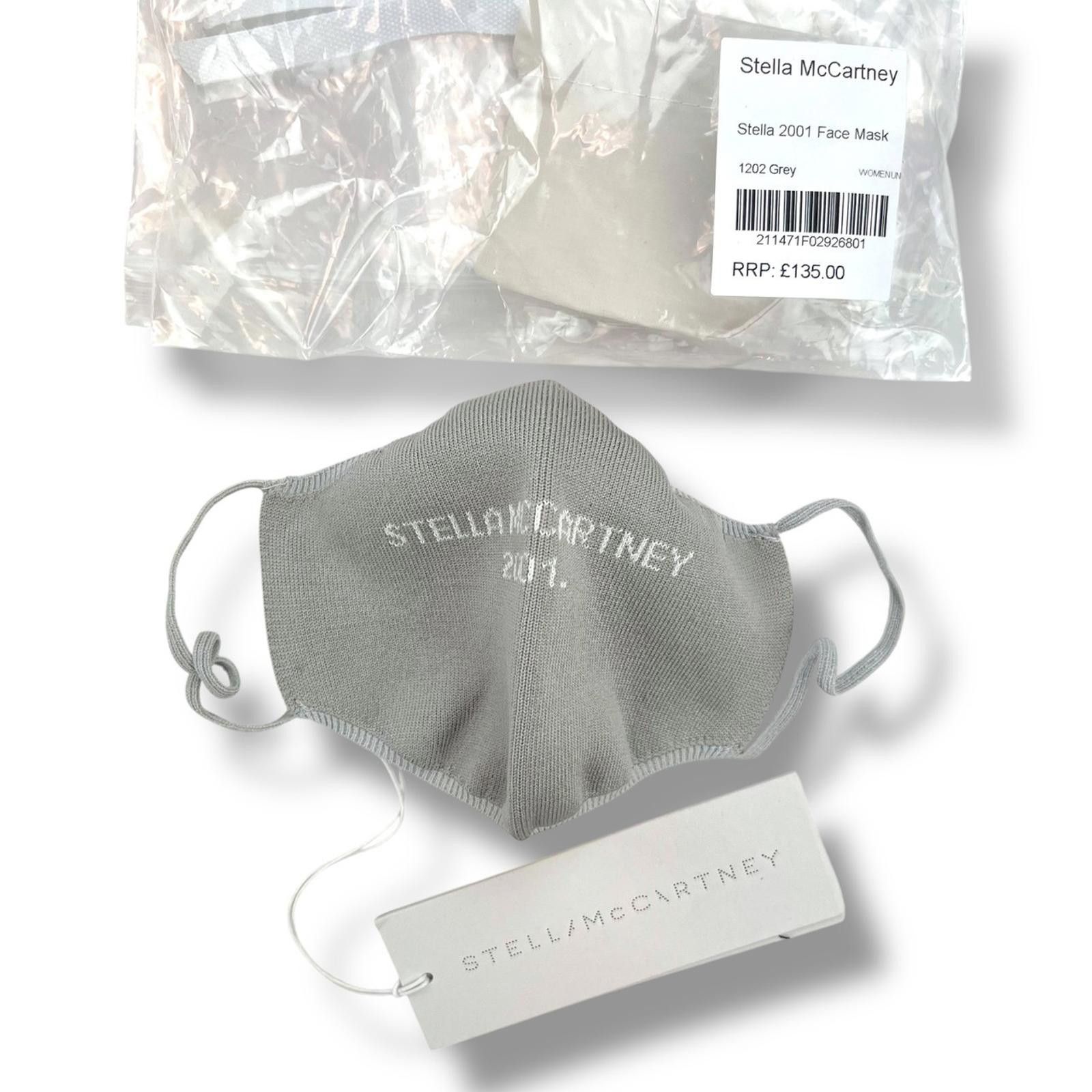 Stella McCartney Stella McCartney 2001 Grey Face Mask Size ONE SIZE - 1 Thumbnail