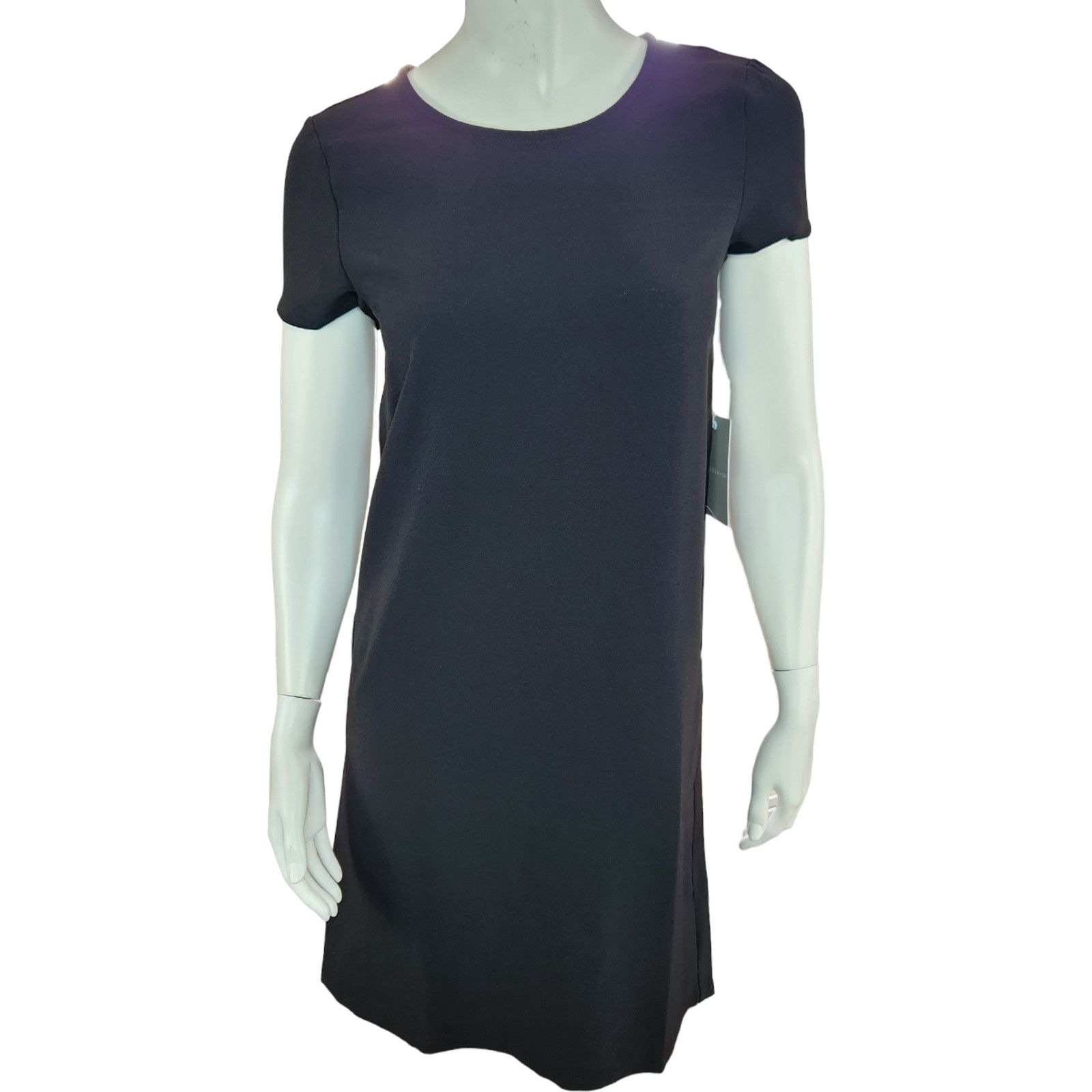 Chelsea Soccer Chelsea 28 Womens XXS Black Midi Shift Dress NWT Summer Size XS / US 0-2 / IT 36-38 - 1 Thumbnail